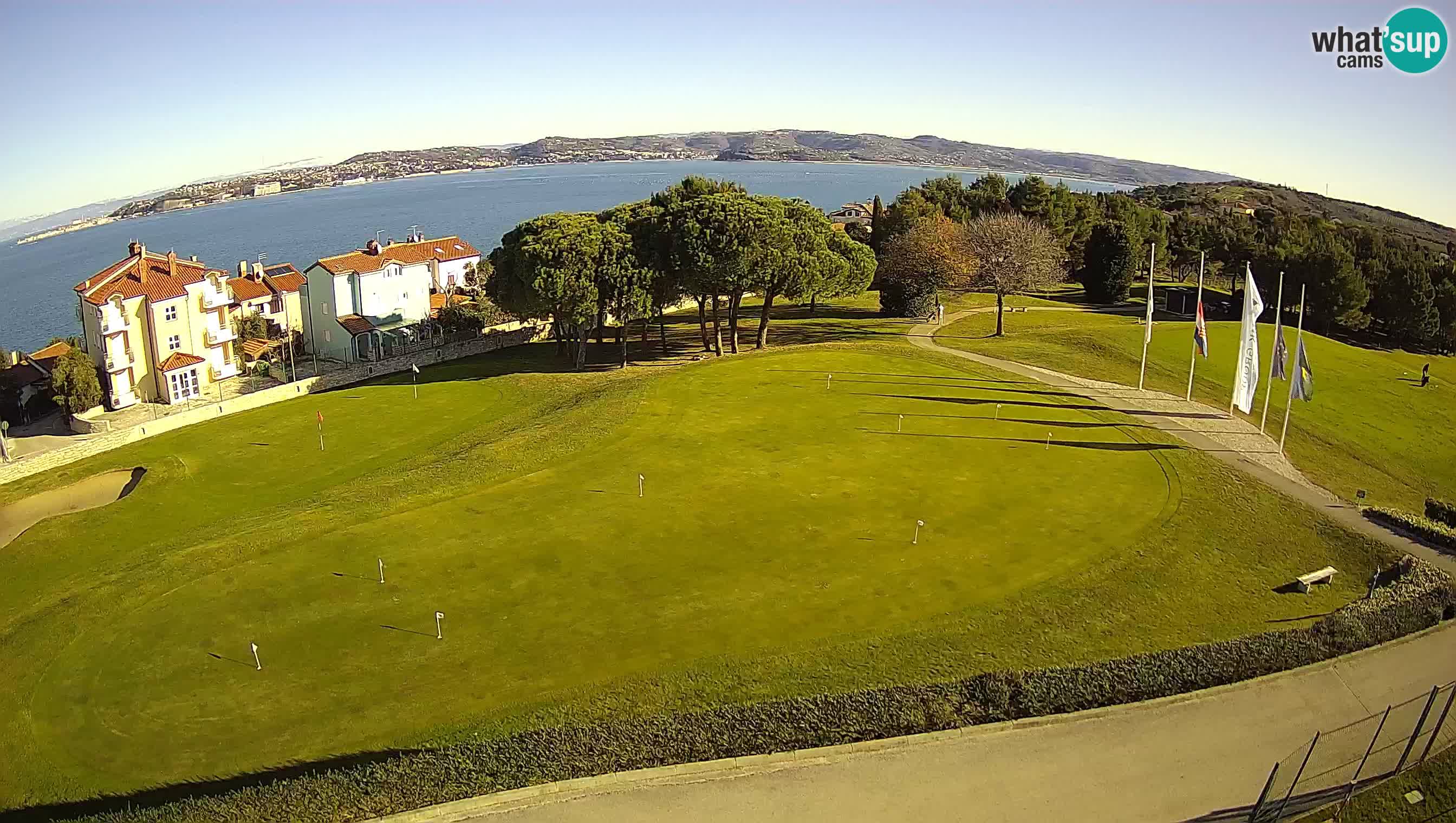 Golf Adriatic Live webcam Savudrija – Rezidencija Skiper – Istria – Croatia