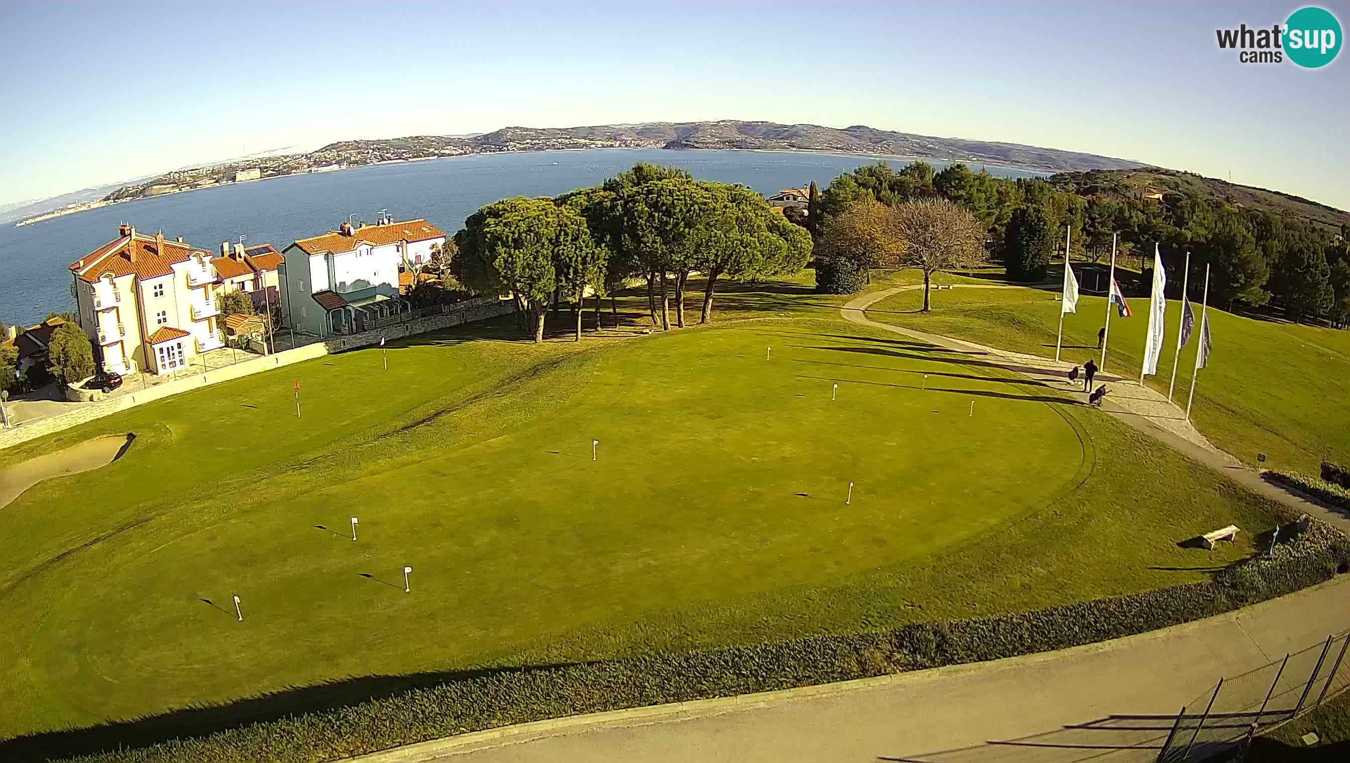 Golf Adriatic Live webcam Savudrija – Rezidencija Skiper – Istria – Croazia