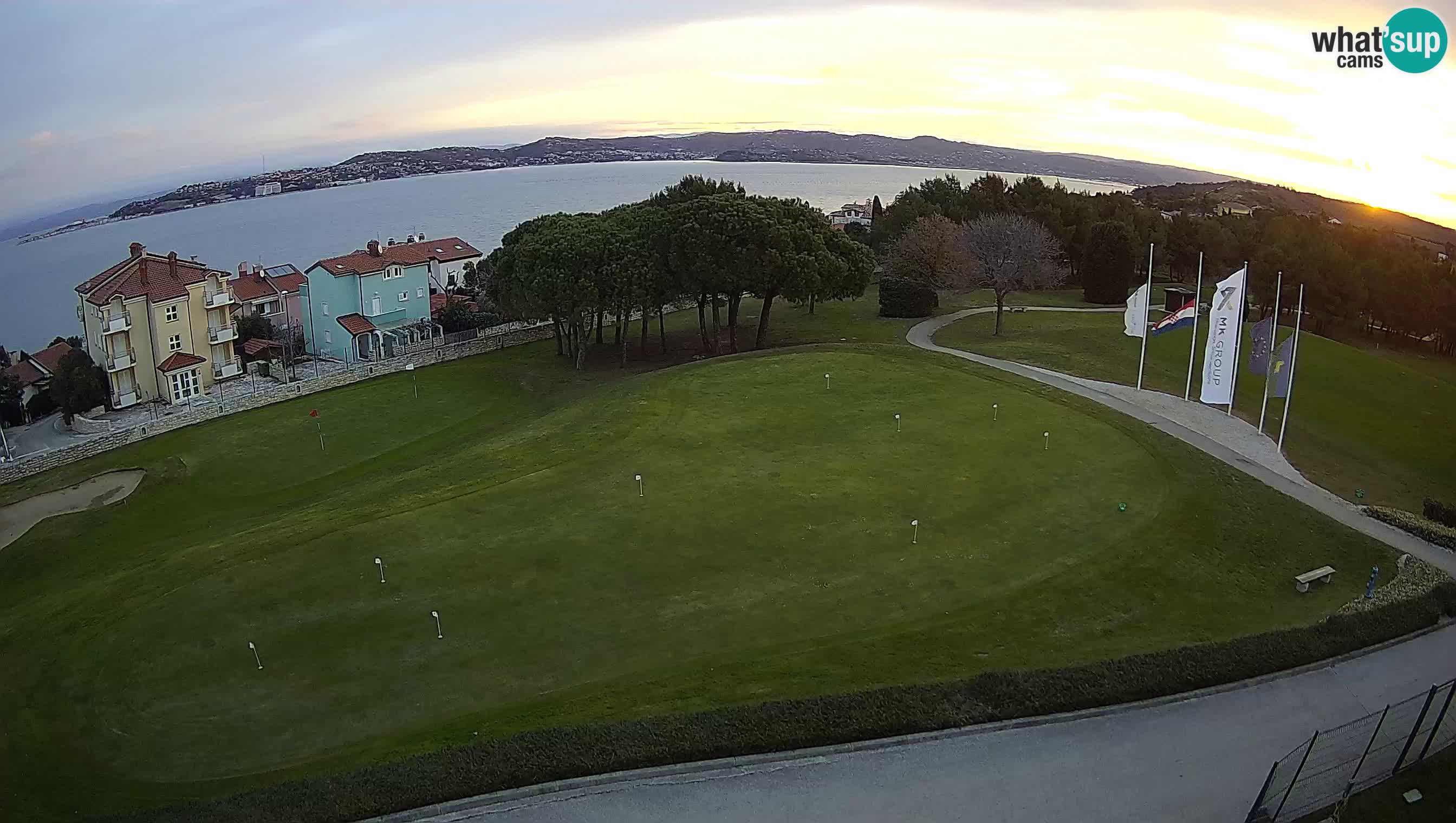 Golf Adriatic Live webcam Savudrija – Rezidencija Skiper – Istria – Croatia