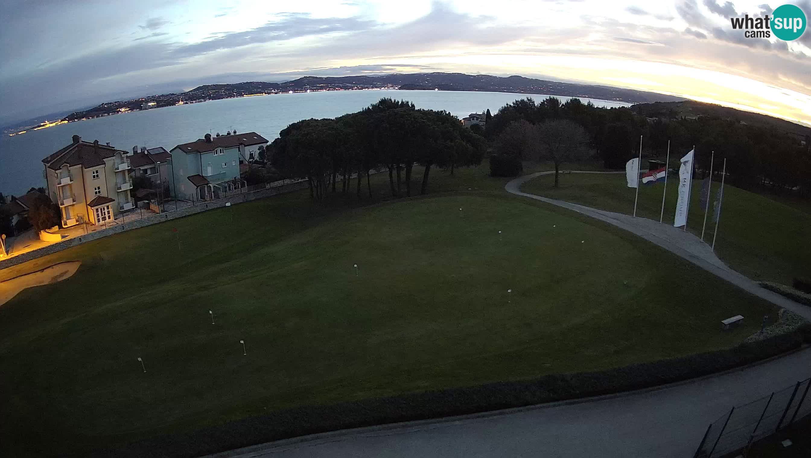 Golf Adriatic Live webcam Savudrija – Rezidencija Skiper – Istria – Croatia