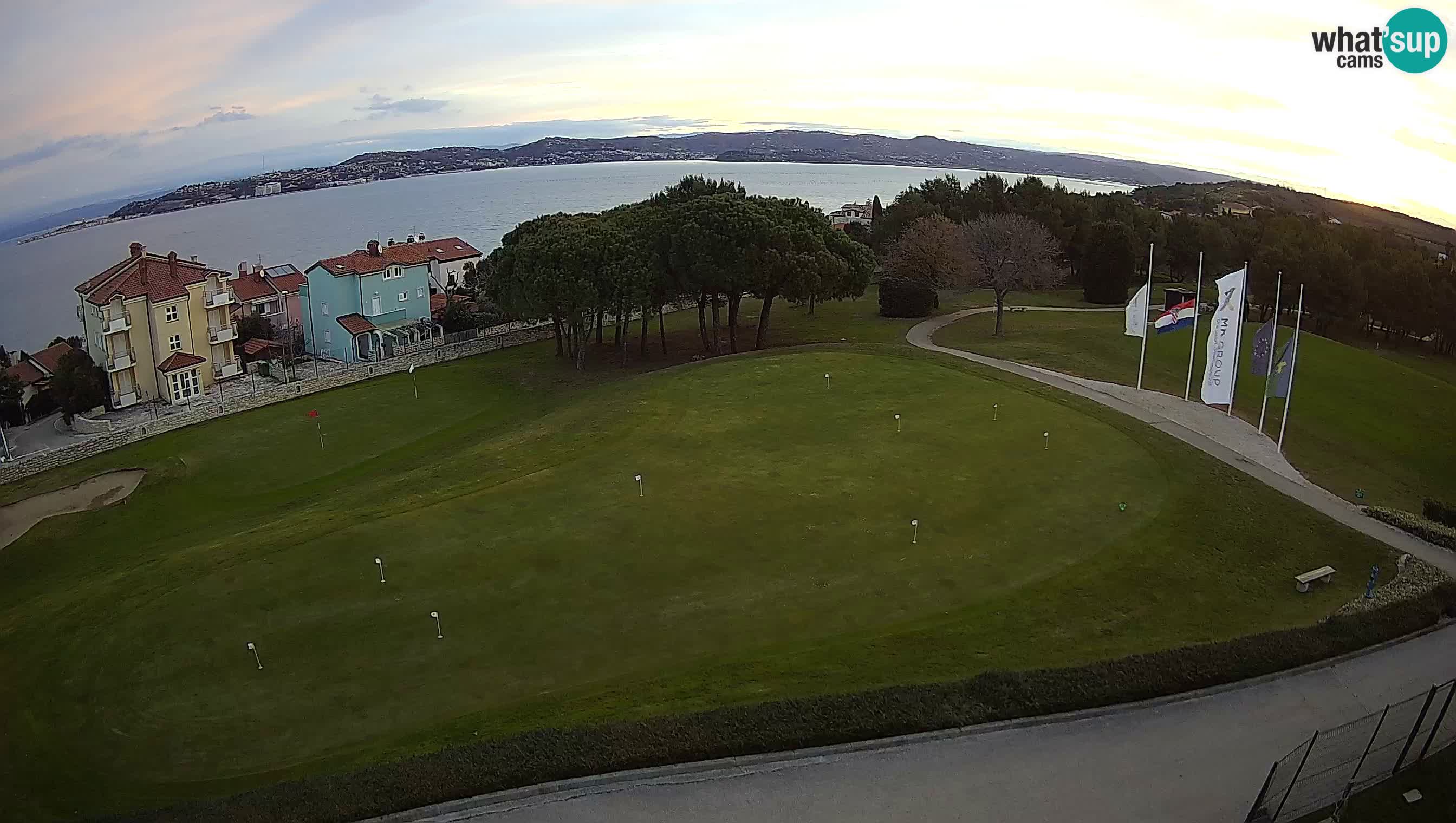 Golf Adriatic Live webcam Savudrija – Rezidencija Skiper – Istria – Croatia