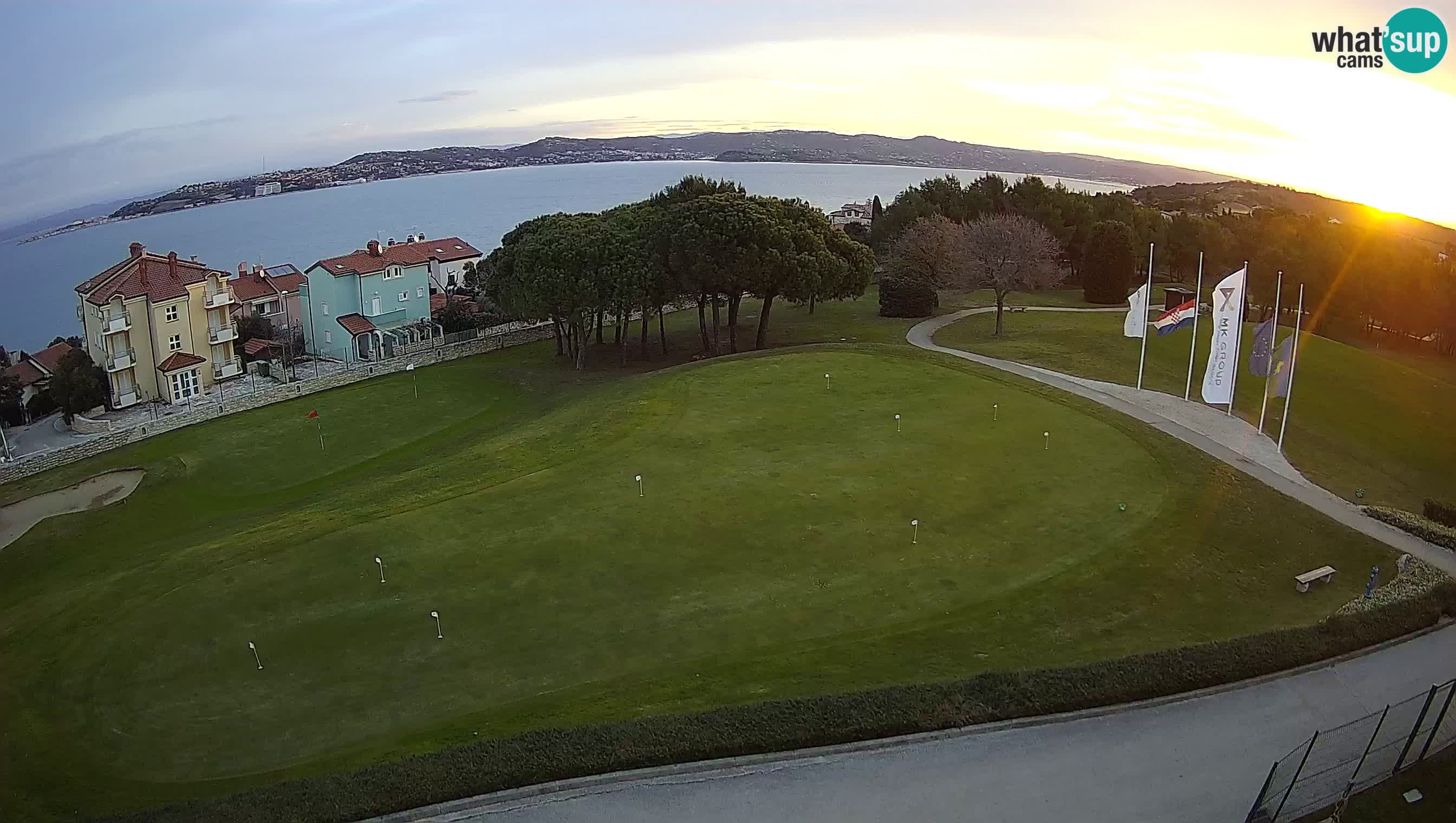 Golf Adriatic Live webcam Savudrija – Rezidencija Skiper – Istria – Croazia