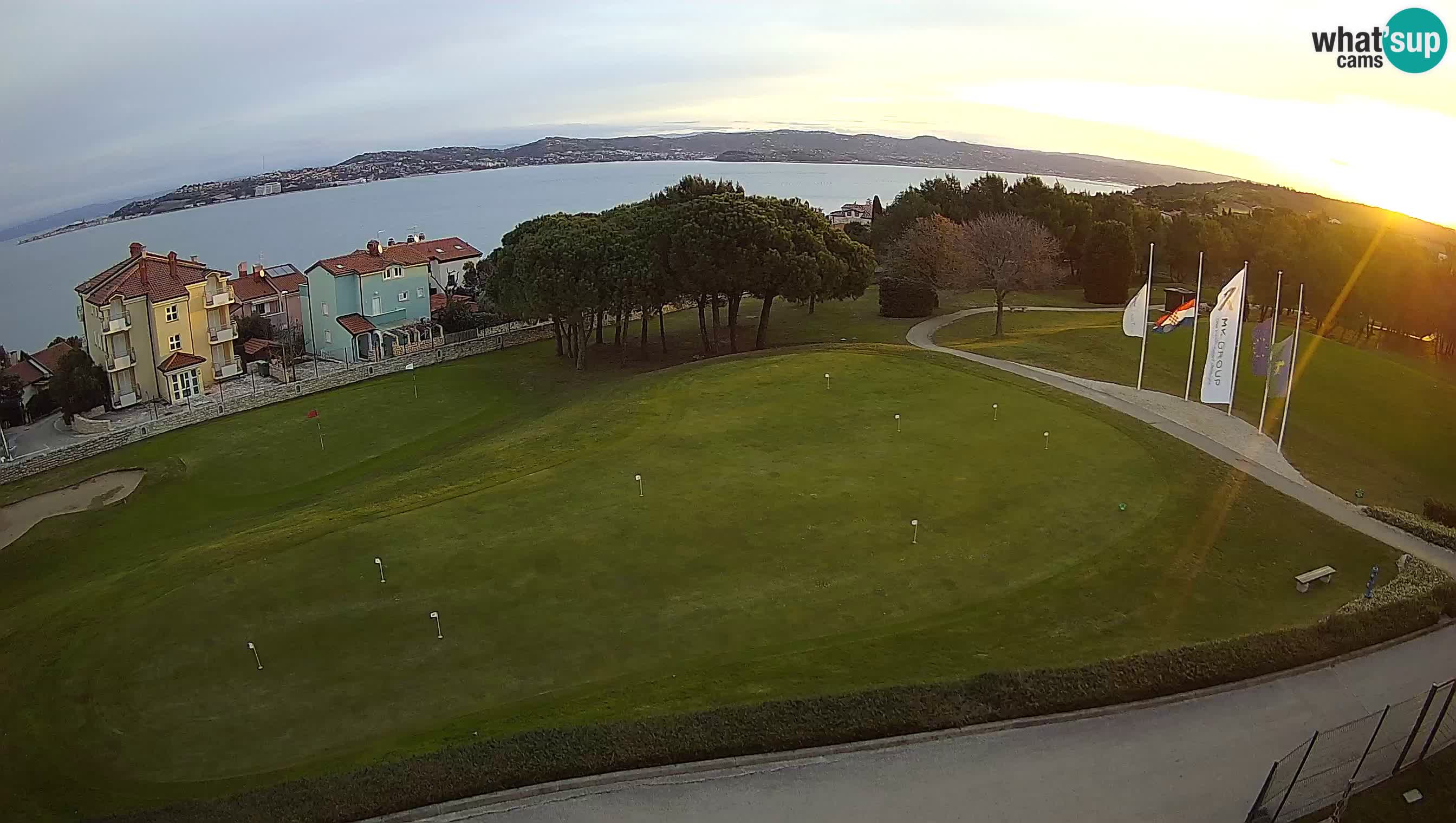 Golf Adriatic Live webcam Savudrija – Rezidencija Skiper – Istria – Croatia