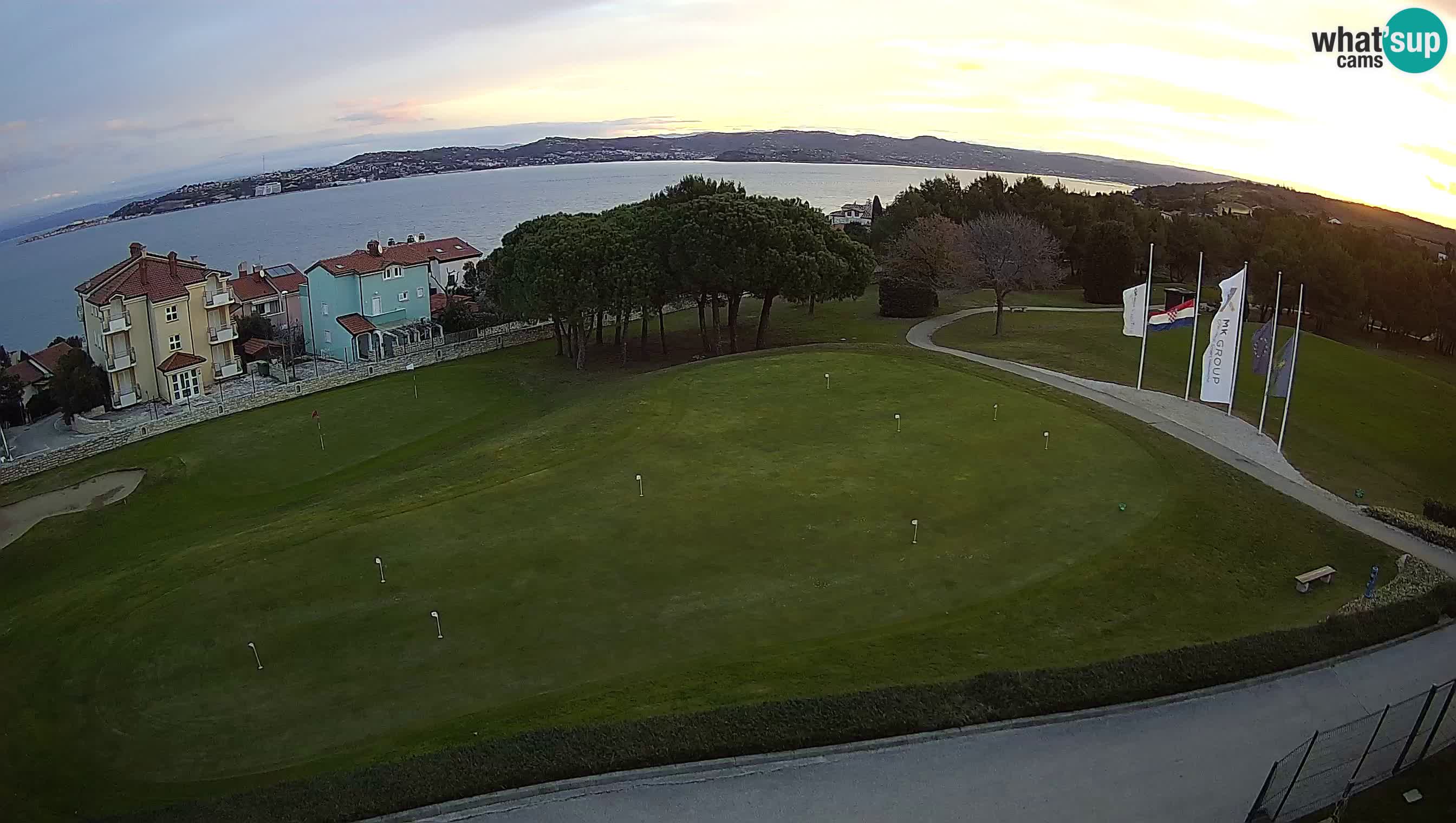 Golf Adriatic Live webcam Savudrija – Rezidencija Skiper – Istria – Croazia