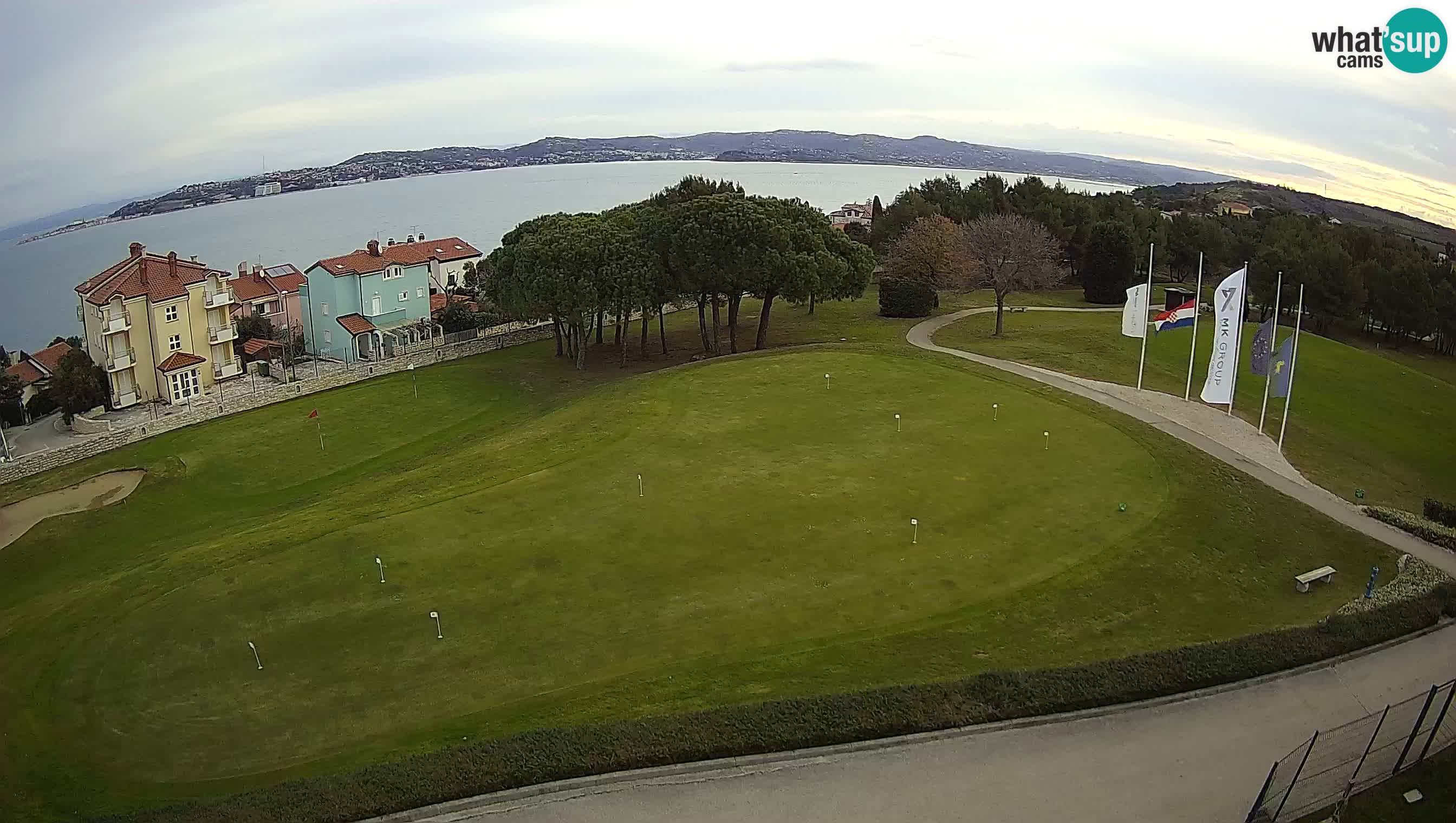 Golf Adriatic Cámara web en vivo Savudrija – Rezidencija Skiper – Istria – Croacia