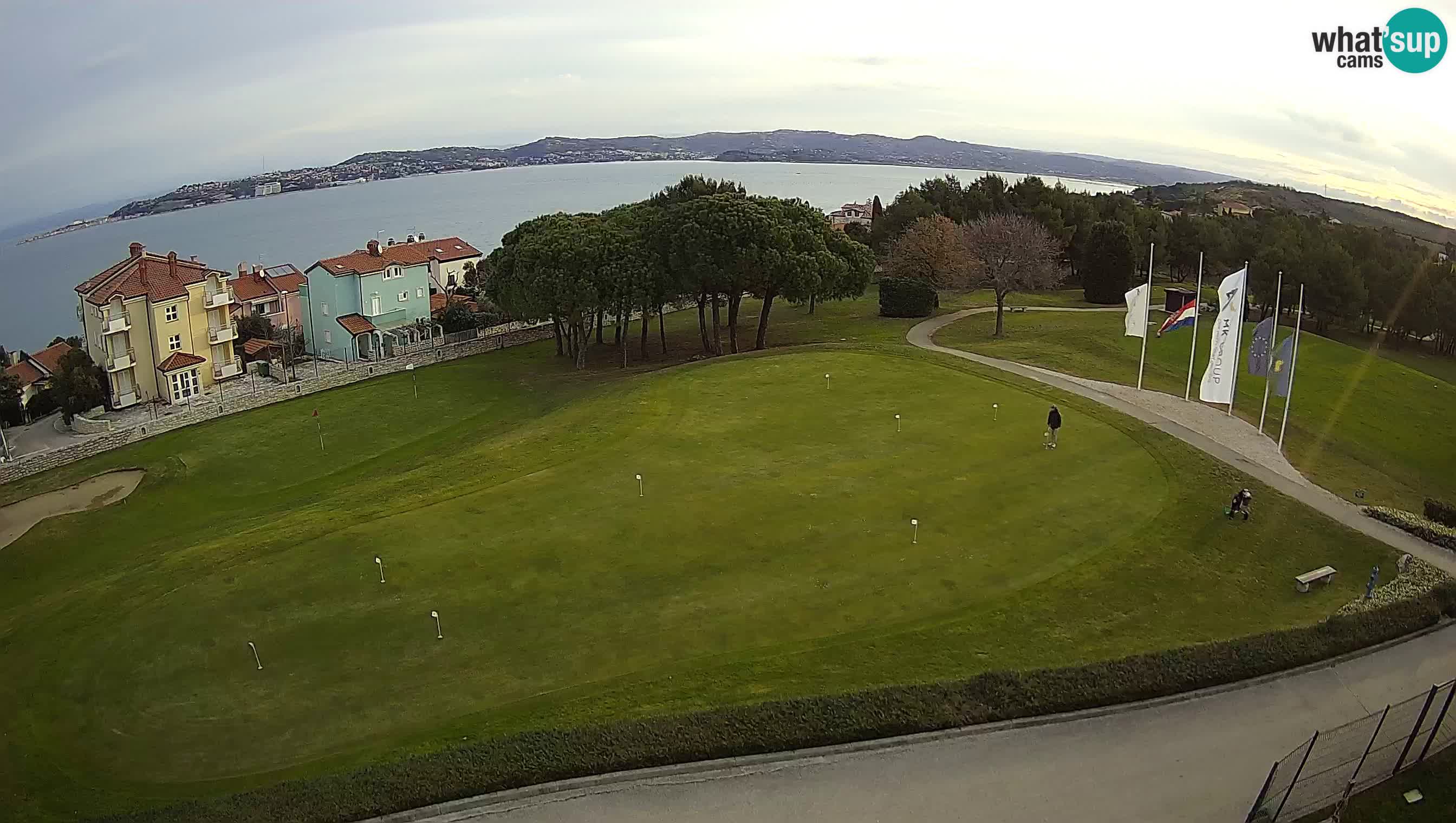 Golf Adriatic Live webcam Savudrija – Rezidencija Skiper – Istria – Croazia