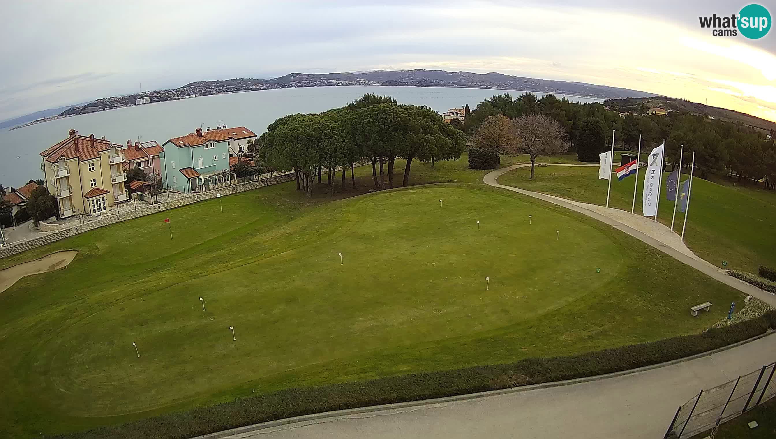 Golf Adriatic Live webcam Savudrija – Rezidencija Skiper – Istria – Croazia