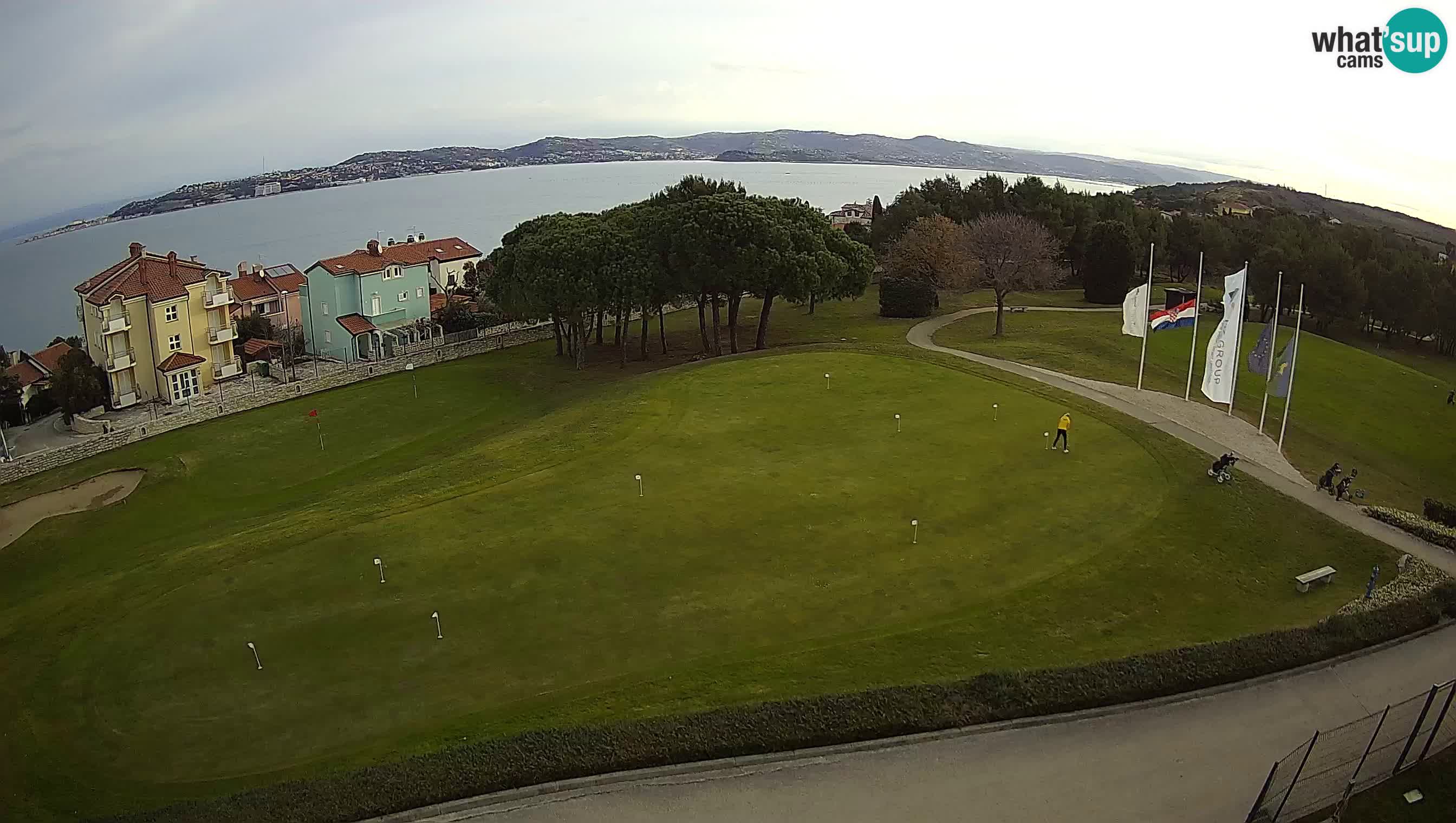 Golf Adriatic Live webcam Savudrija – Rezidencija Skiper – Istria – Croatia