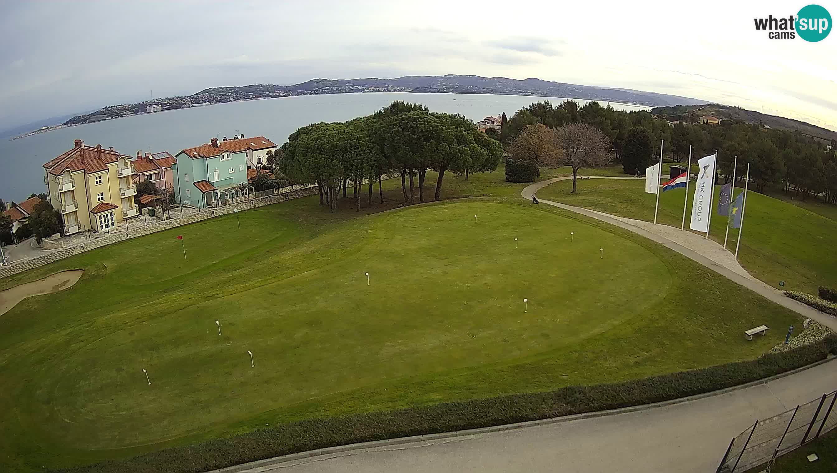 Golf Adriatique Webcam en direct Savudrija – Rezidencija Skiper – Istrie – Croatie