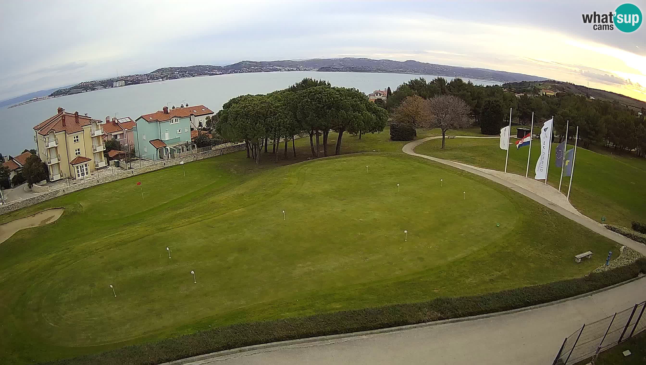 Golf Adriatic Live webcam Savudrija – Rezidencija Skiper – Istria – Croazia