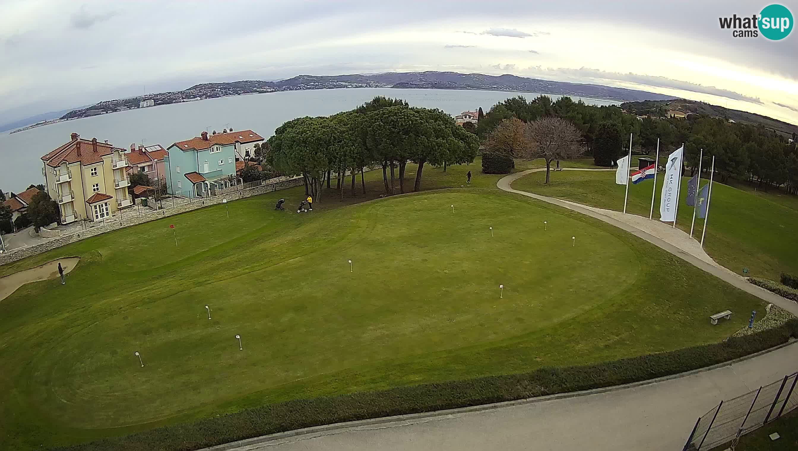 Golf Adriatic Live webcam Savudrija – Rezidencija Skiper – Istria – Croazia