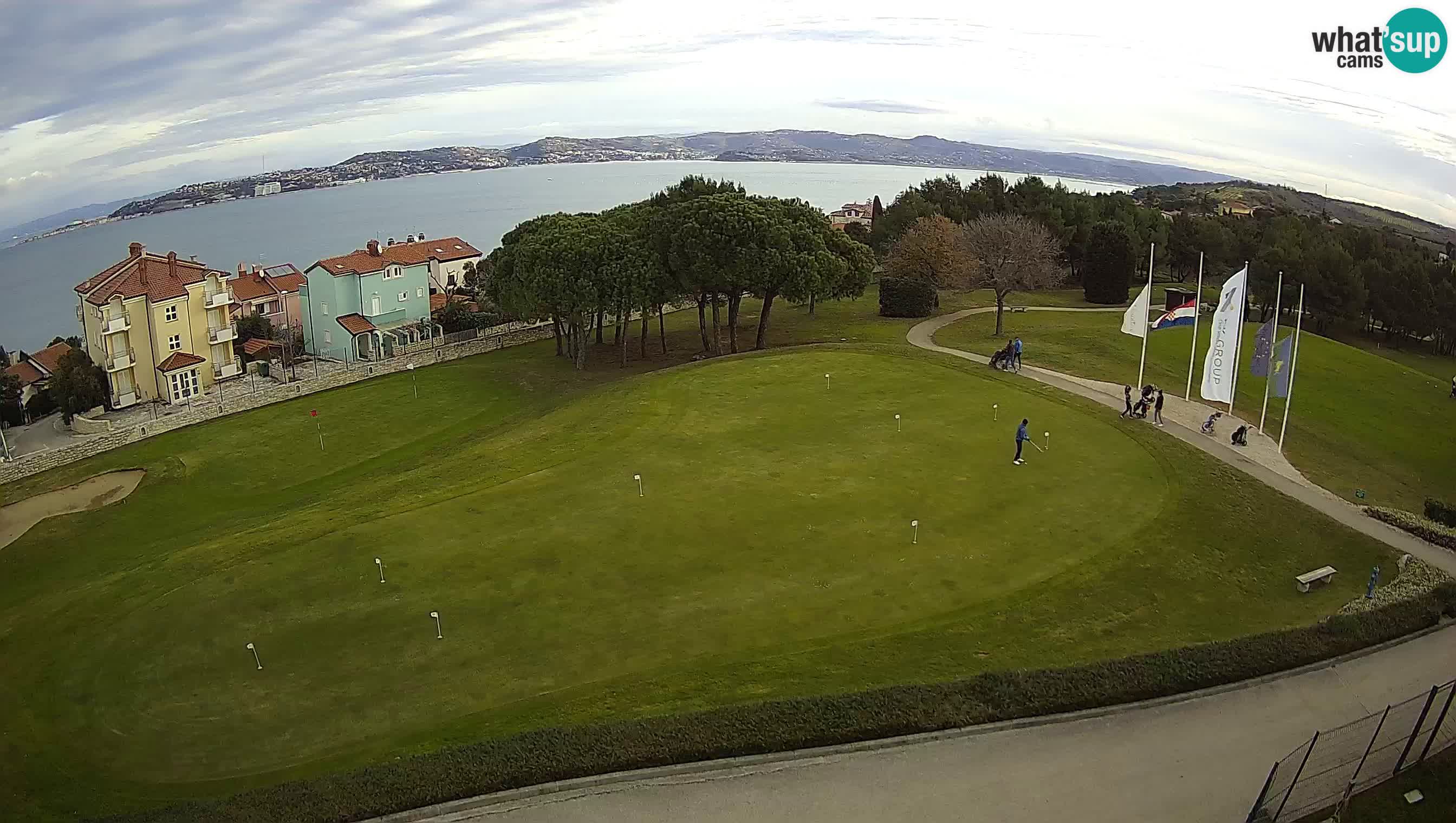 Golf Adriatic Live webcam Savudrija – Rezidencija Skiper – Istria – Croazia