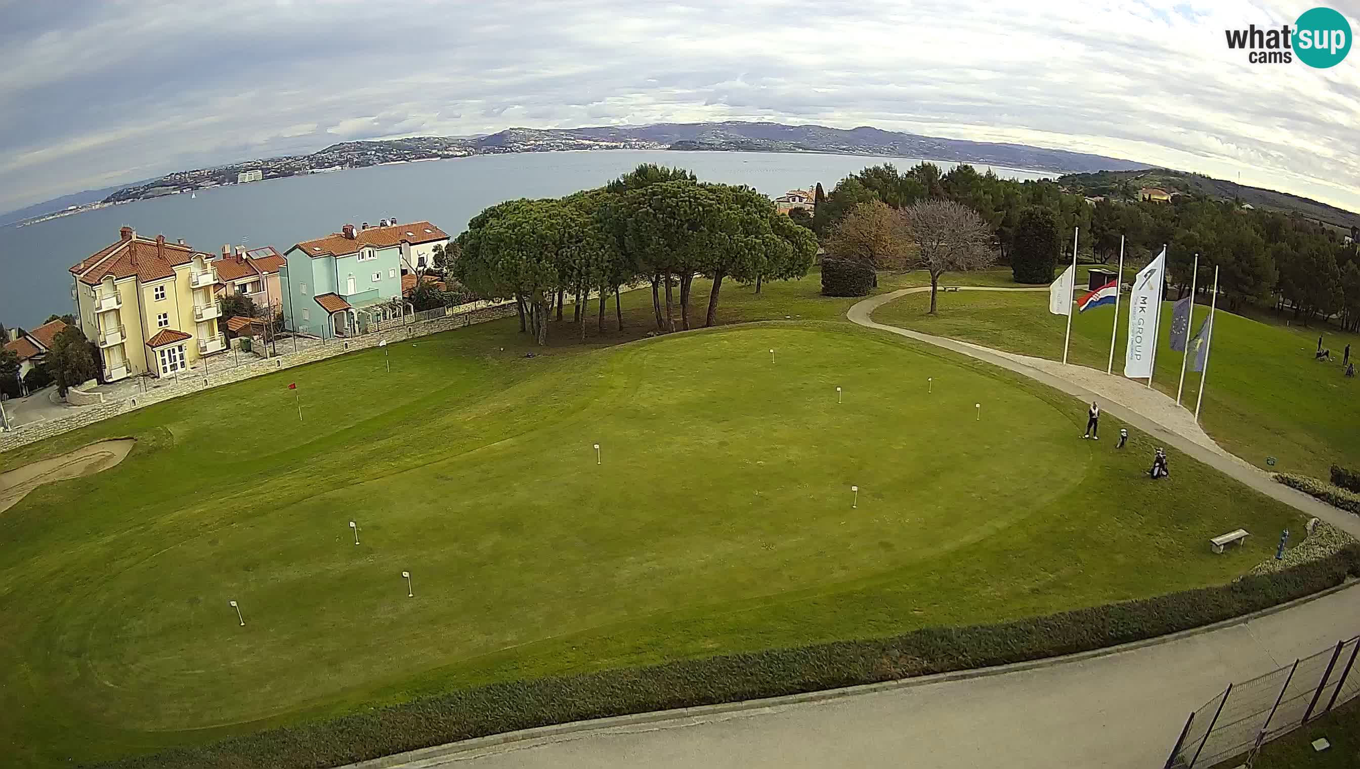 Golf Adriatic Cámara web en vivo Savudrija – Rezidencija Skiper – Istria – Croacia