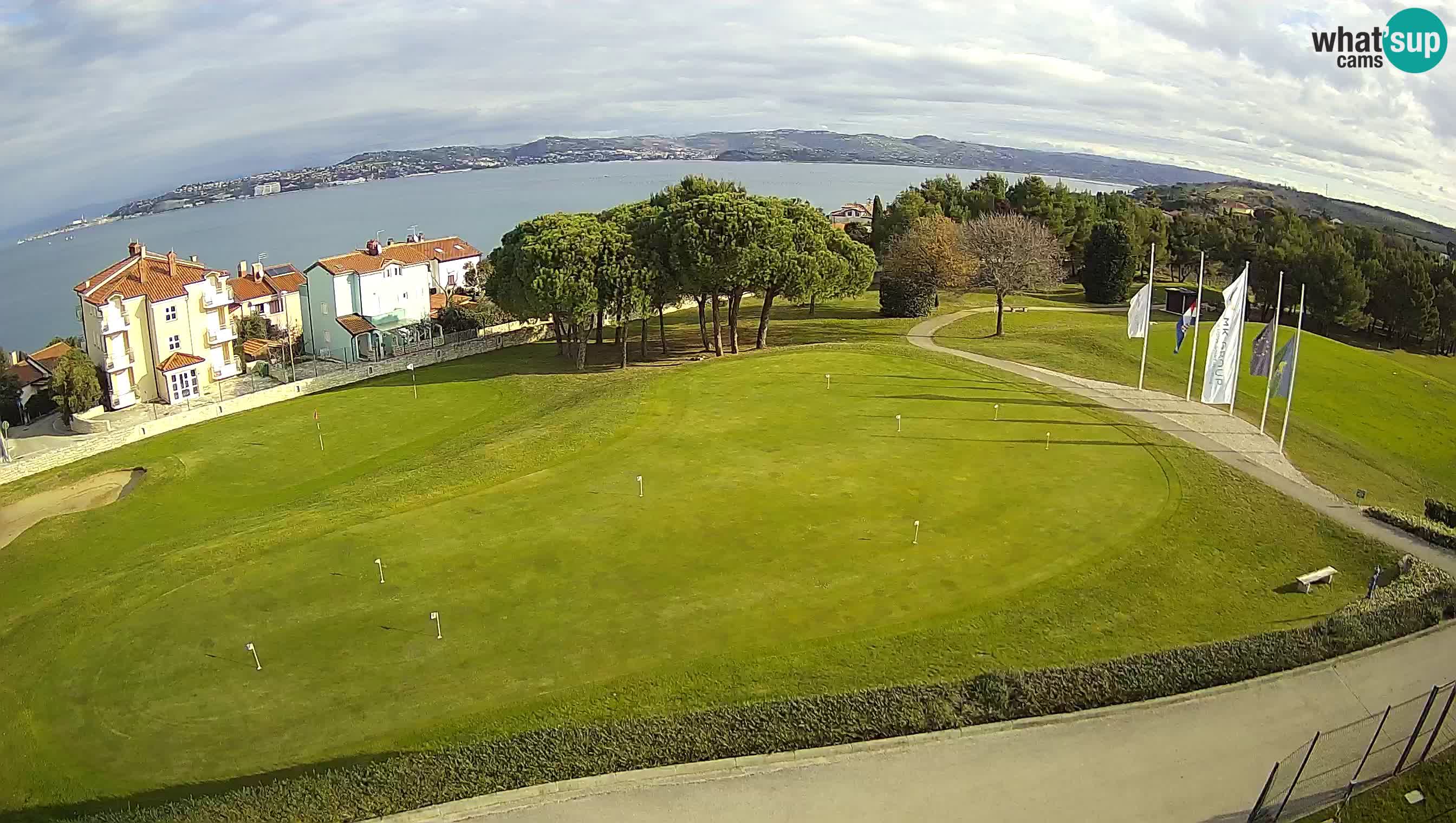 Golf Adriatic Live webcam Savudrija – Rezidencija Skiper – Istria – Croazia