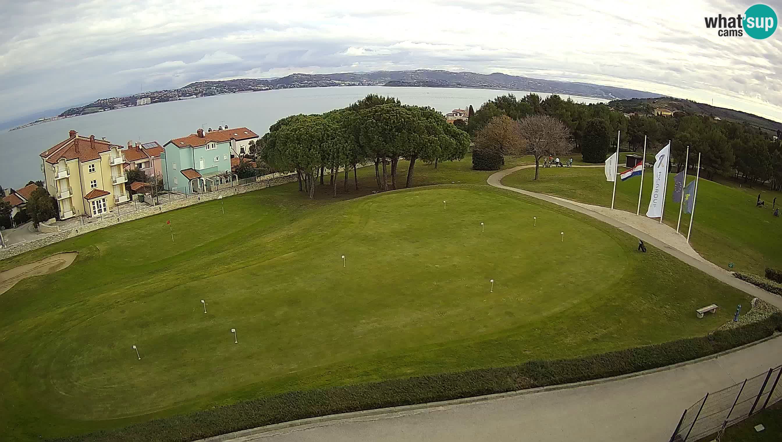 Golf Adriatic Live webcam Savudrija – Rezidencija Skiper – Istria – Croatia