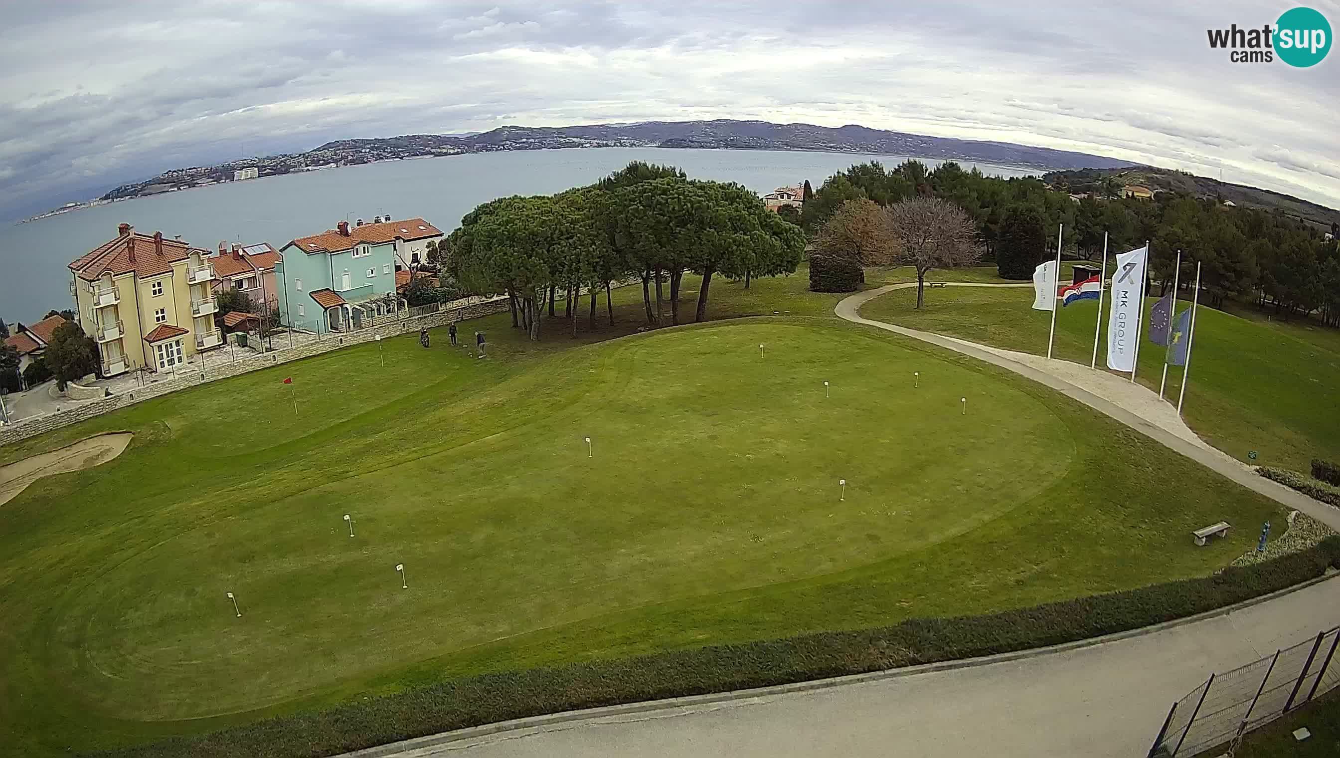 Golf Adriatic Cámara web en vivo Savudrija – Rezidencija Skiper – Istria – Croacia