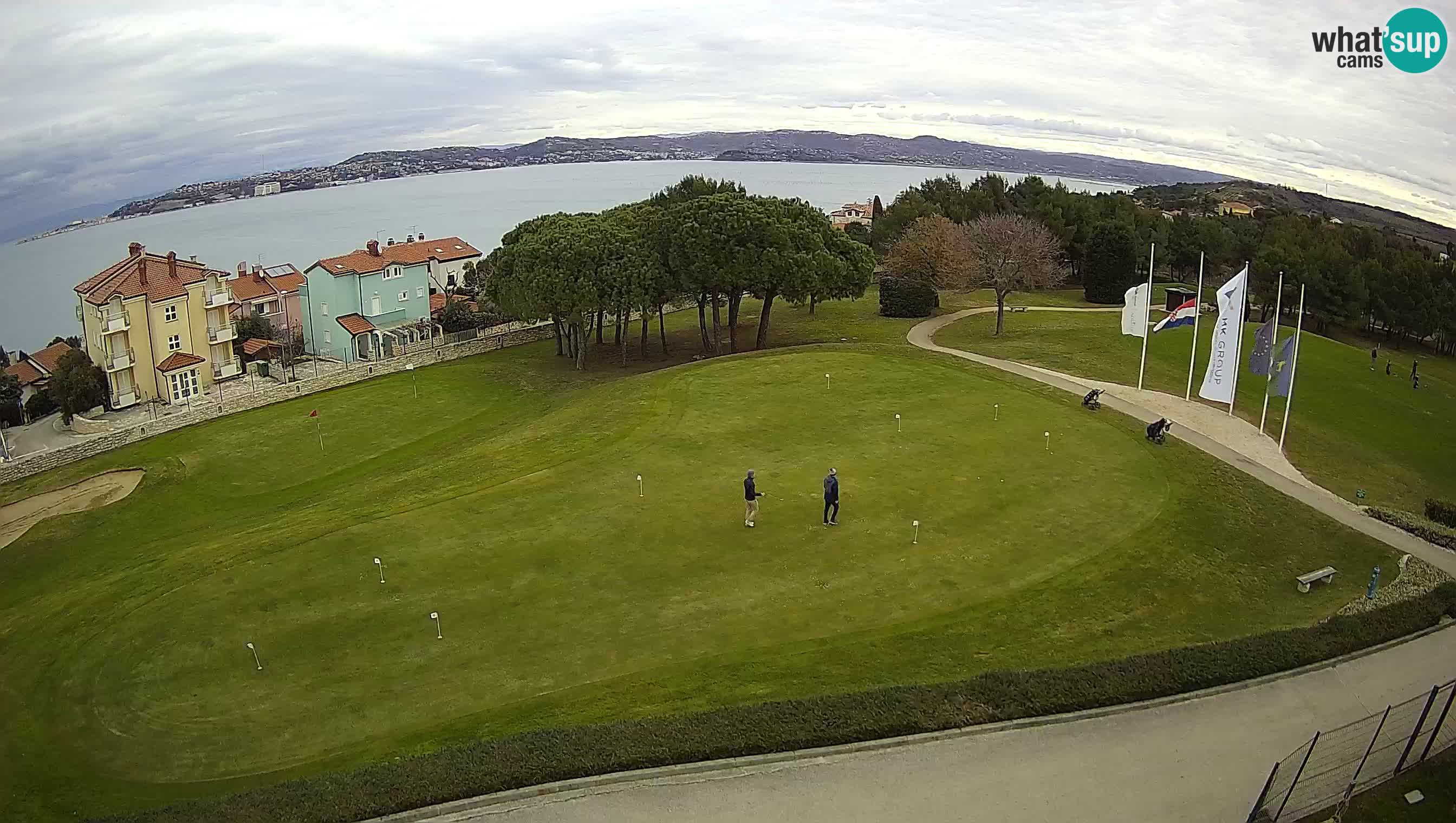 Golf Adriatic Spletna kamera v živo Savudrija – Rezidencija Skiper – Istra – Hrvaška