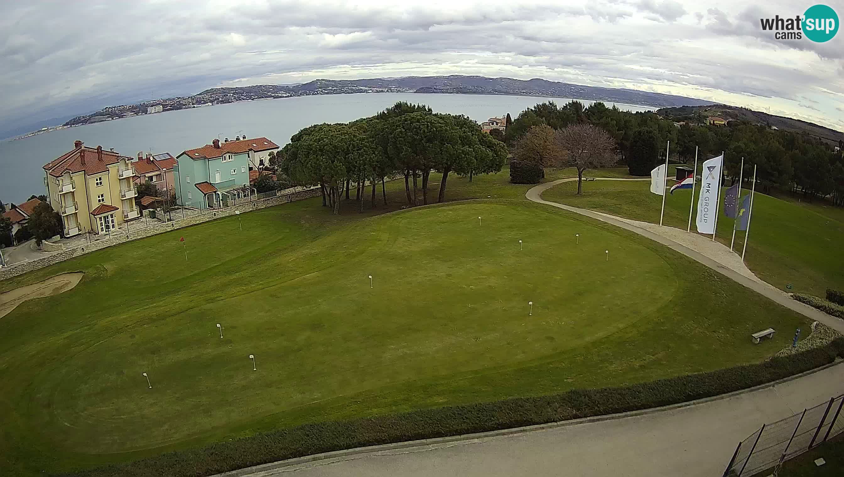 Golf Adriatic Cámara web en vivo Savudrija – Rezidencija Skiper – Istria – Croacia