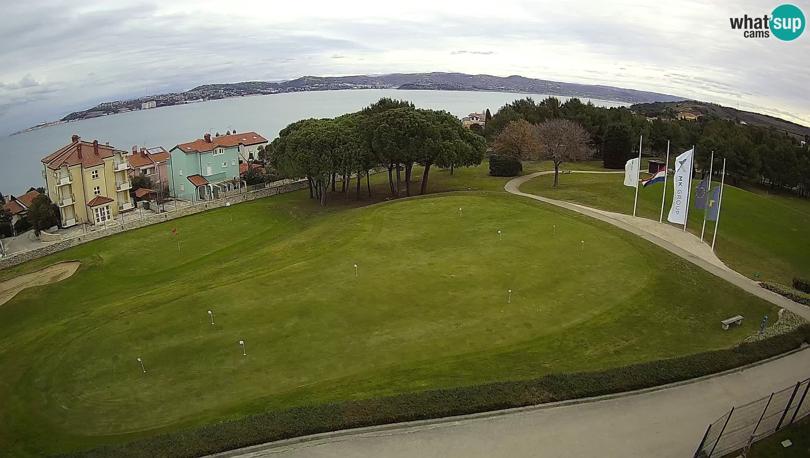 Golf Adriatique Webcam en direct Savudrija – Rezidencija Skiper – Istrie – Croatie