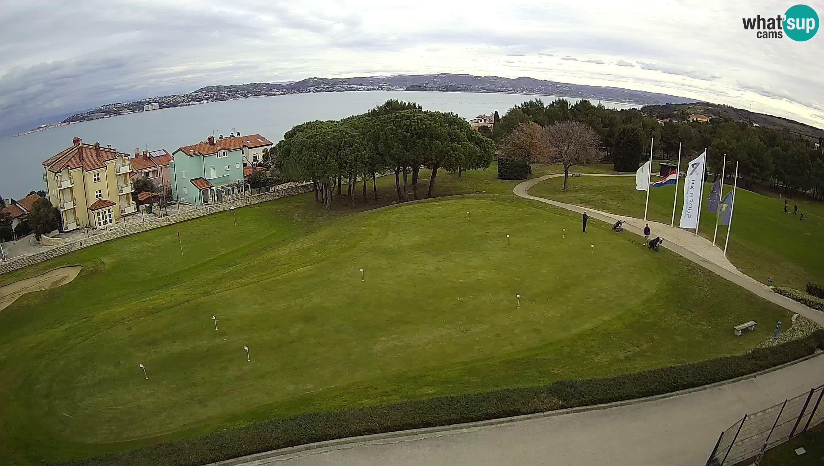 Golf Adriatic Live webcam Savudrija – Rezidencija Skiper – Istria – Croazia