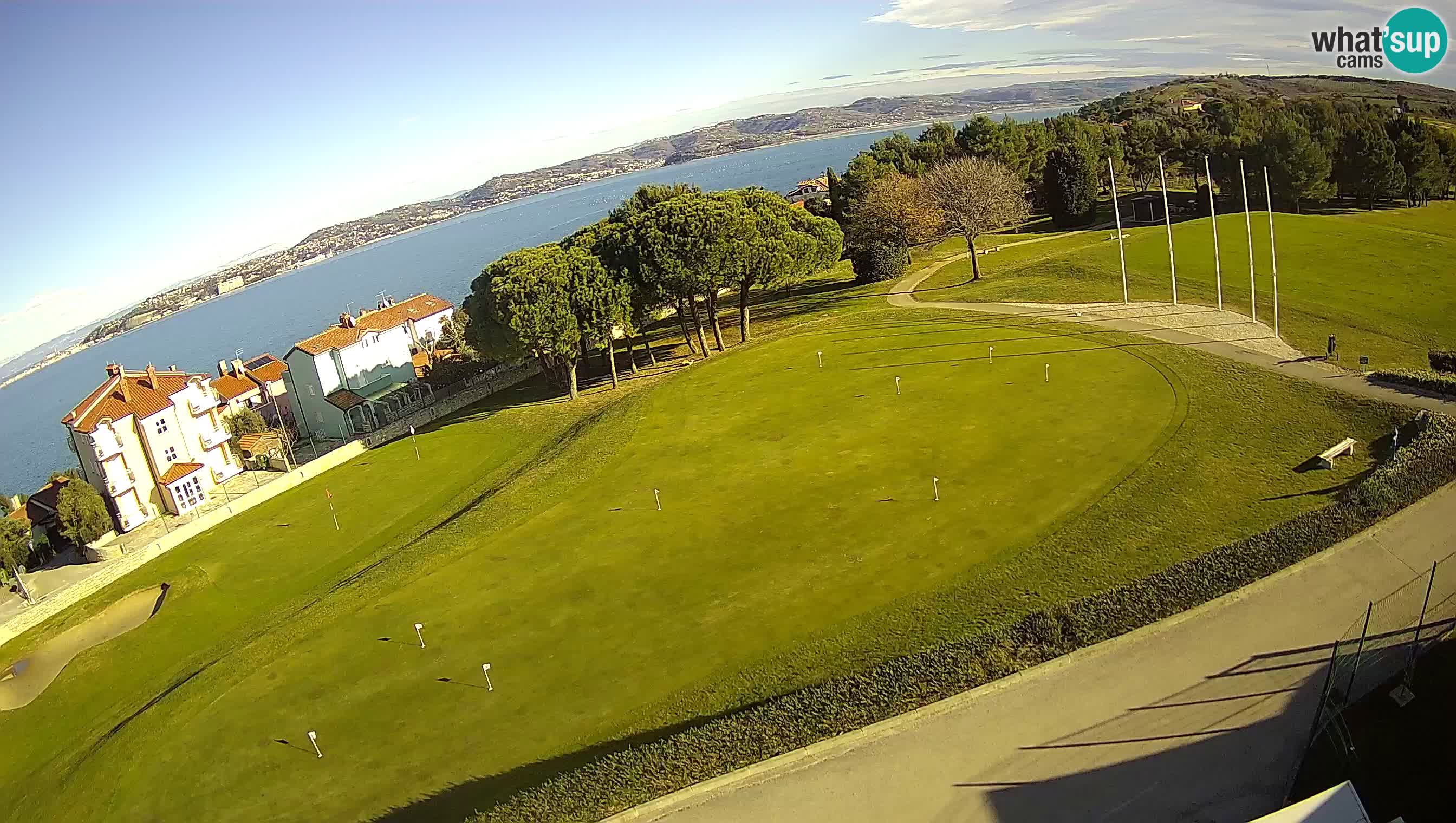 Golf Adriatique Webcam en direct Savudrija – Rezidencija Skiper – Istrie – Croatie