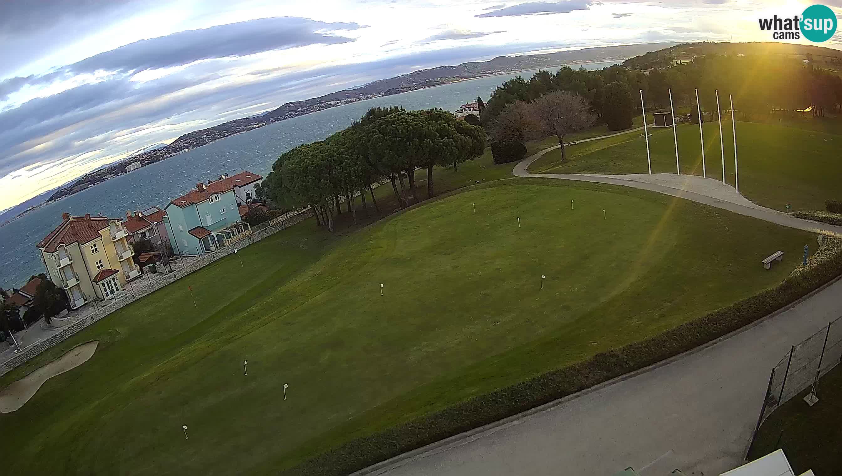 Golf Adriatic Live webcam Savudrija – Rezidencija Skiper – Istria – Croatia