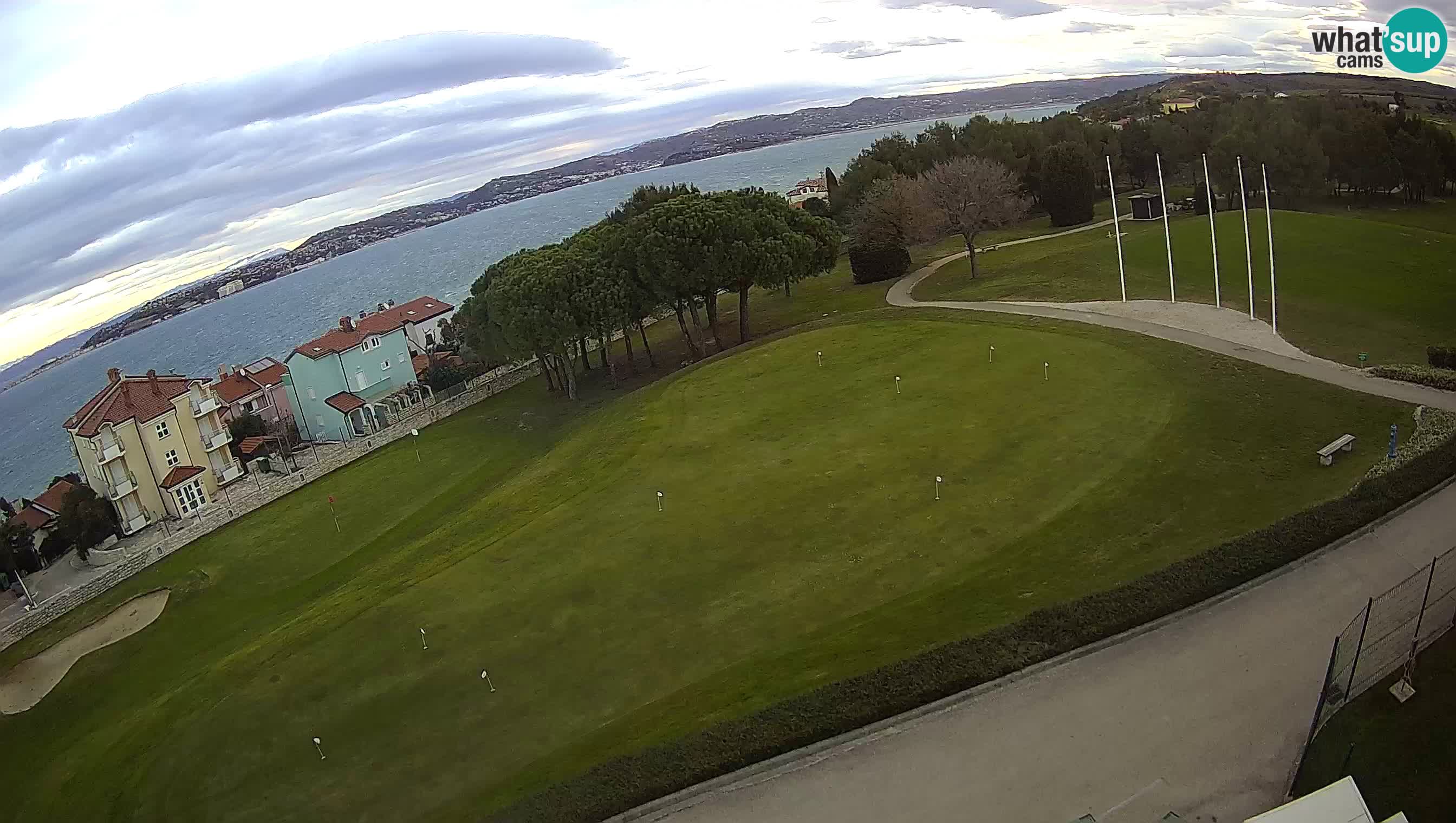 Golf Adriatic Live webcam Savudrija – Rezidencija Skiper – Istria – Croatia