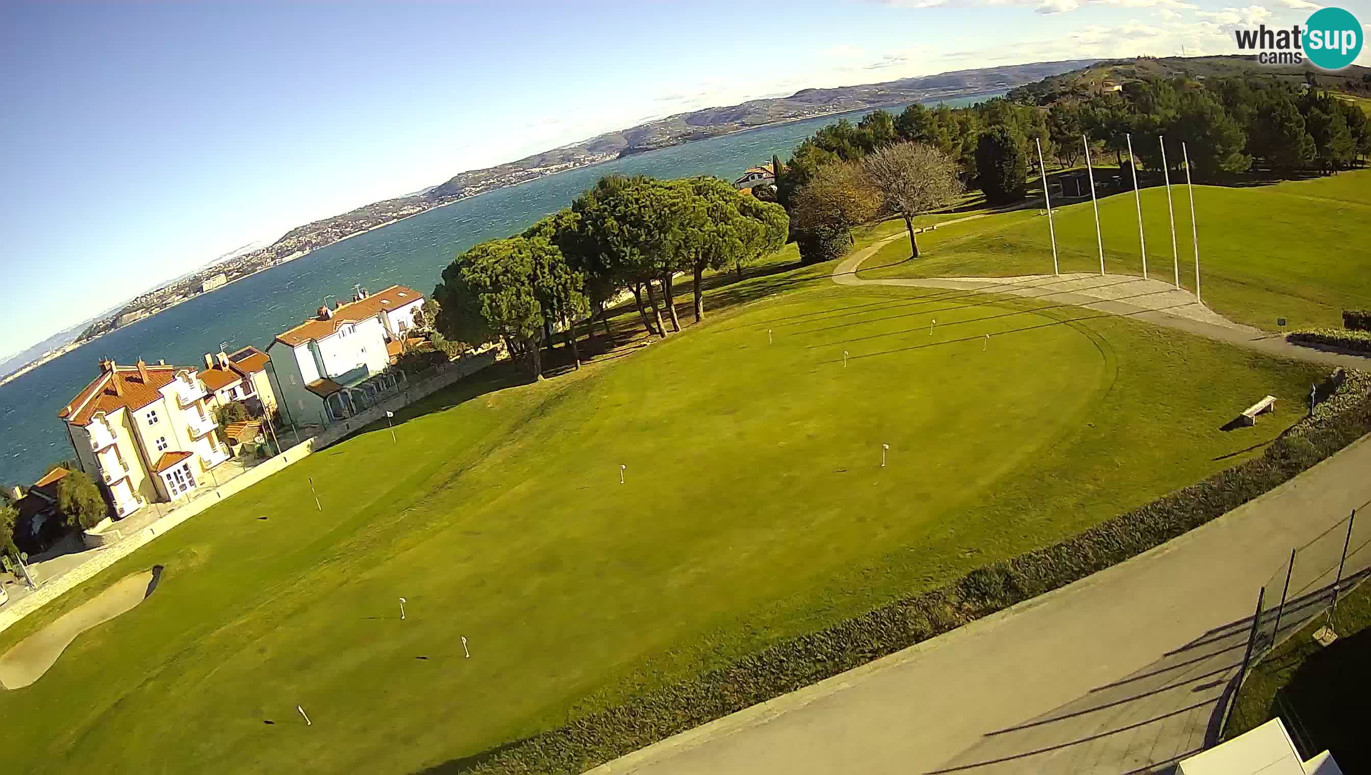 Golf Adriatic Live webcam Savudrija – Rezidencija Skiper – Istria – Croatia