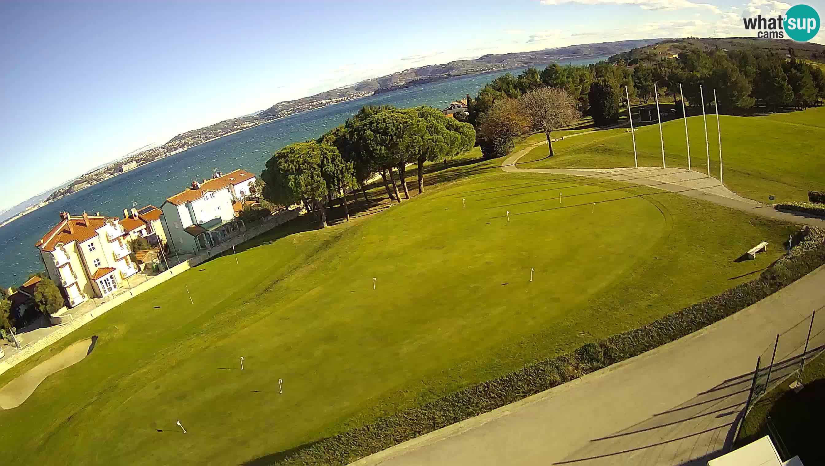 Golf Adriatic Live webcam Savudrija – Rezidencija Skiper – Istria – Croazia