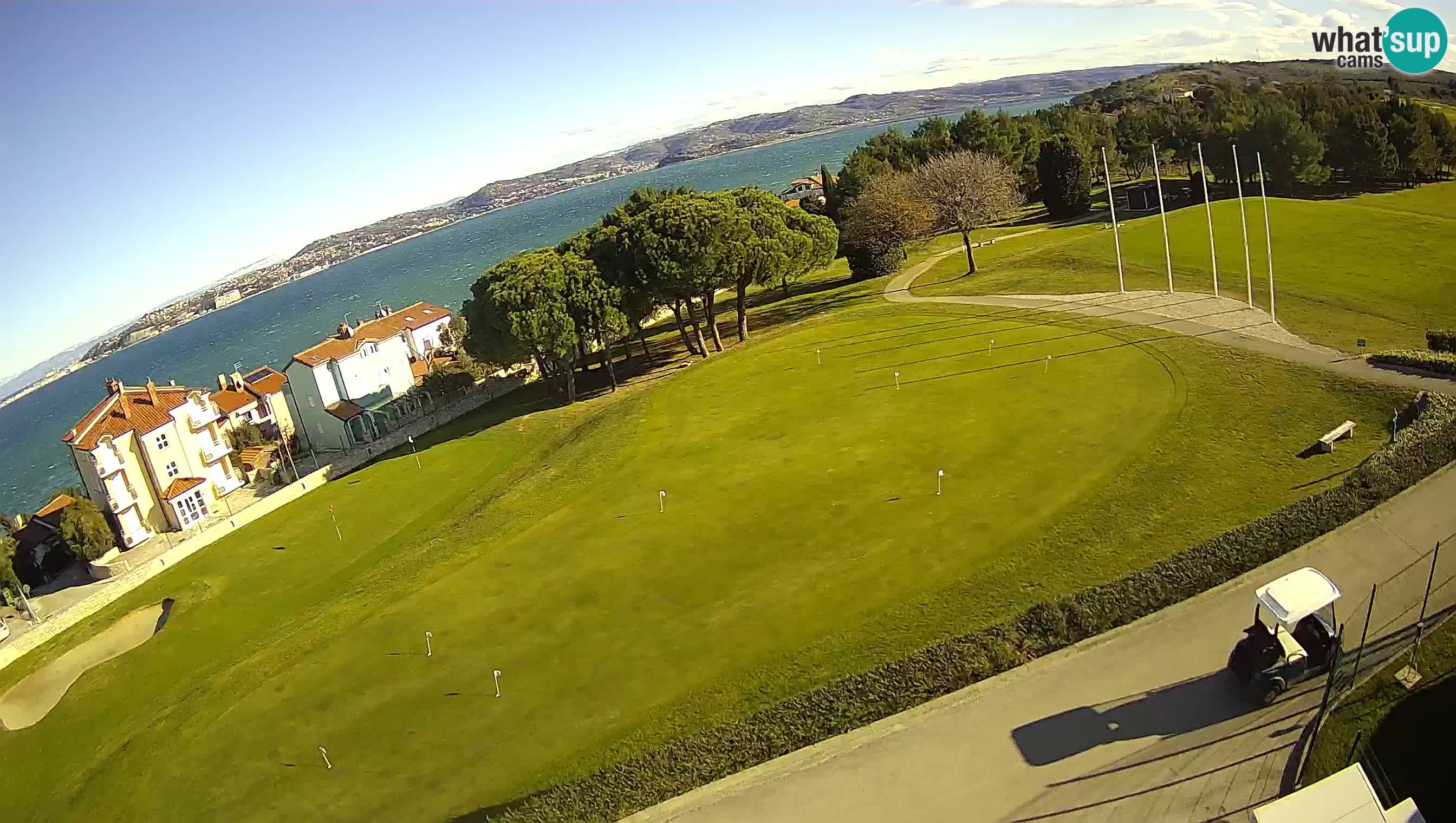 Golf Adriatic Live webcam Savudrija – Rezidencija Skiper – Istria – Croazia