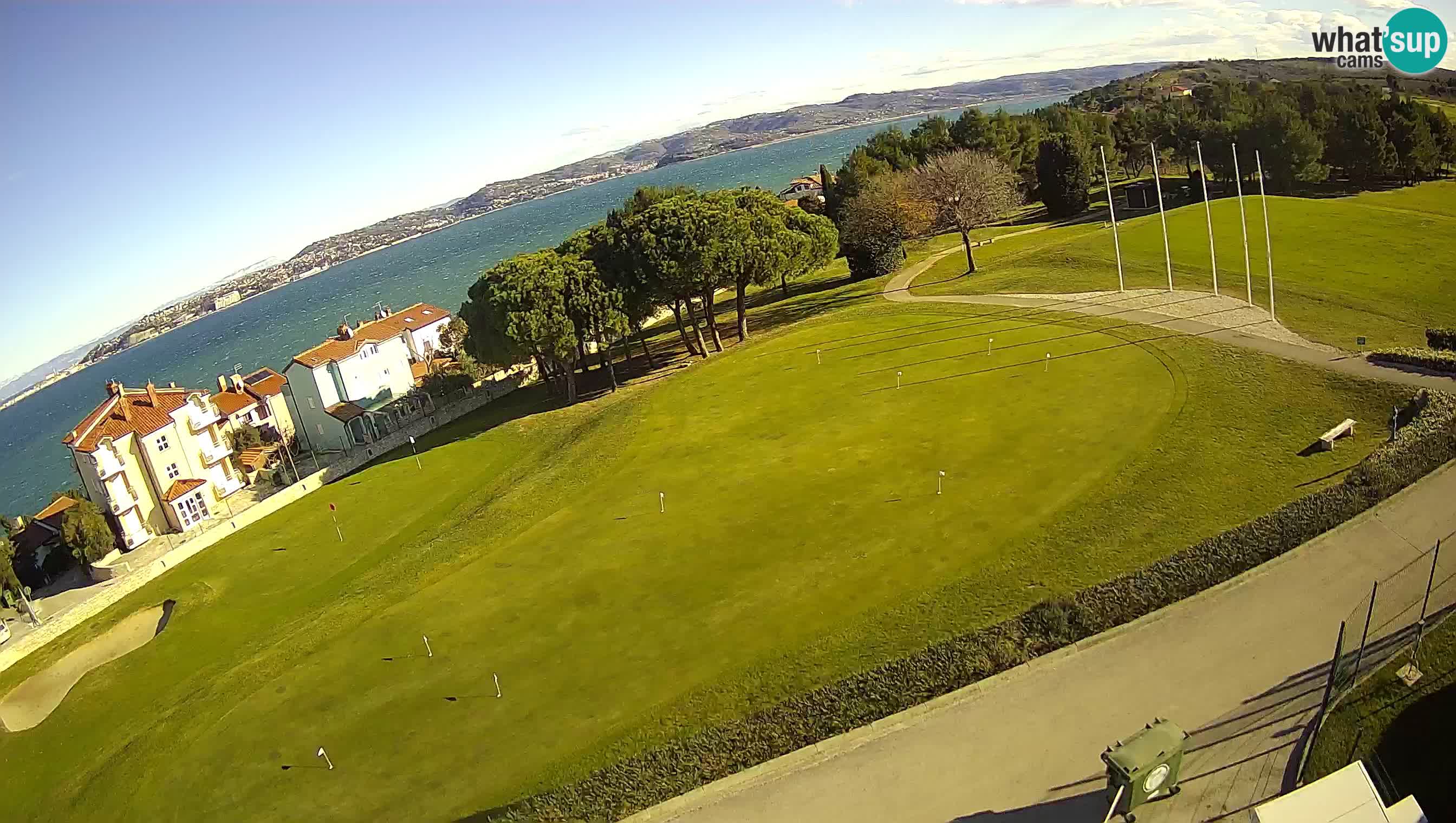 Golf Adriatic Live webcam Savudrija – Rezidencija Skiper – Istria – Croazia