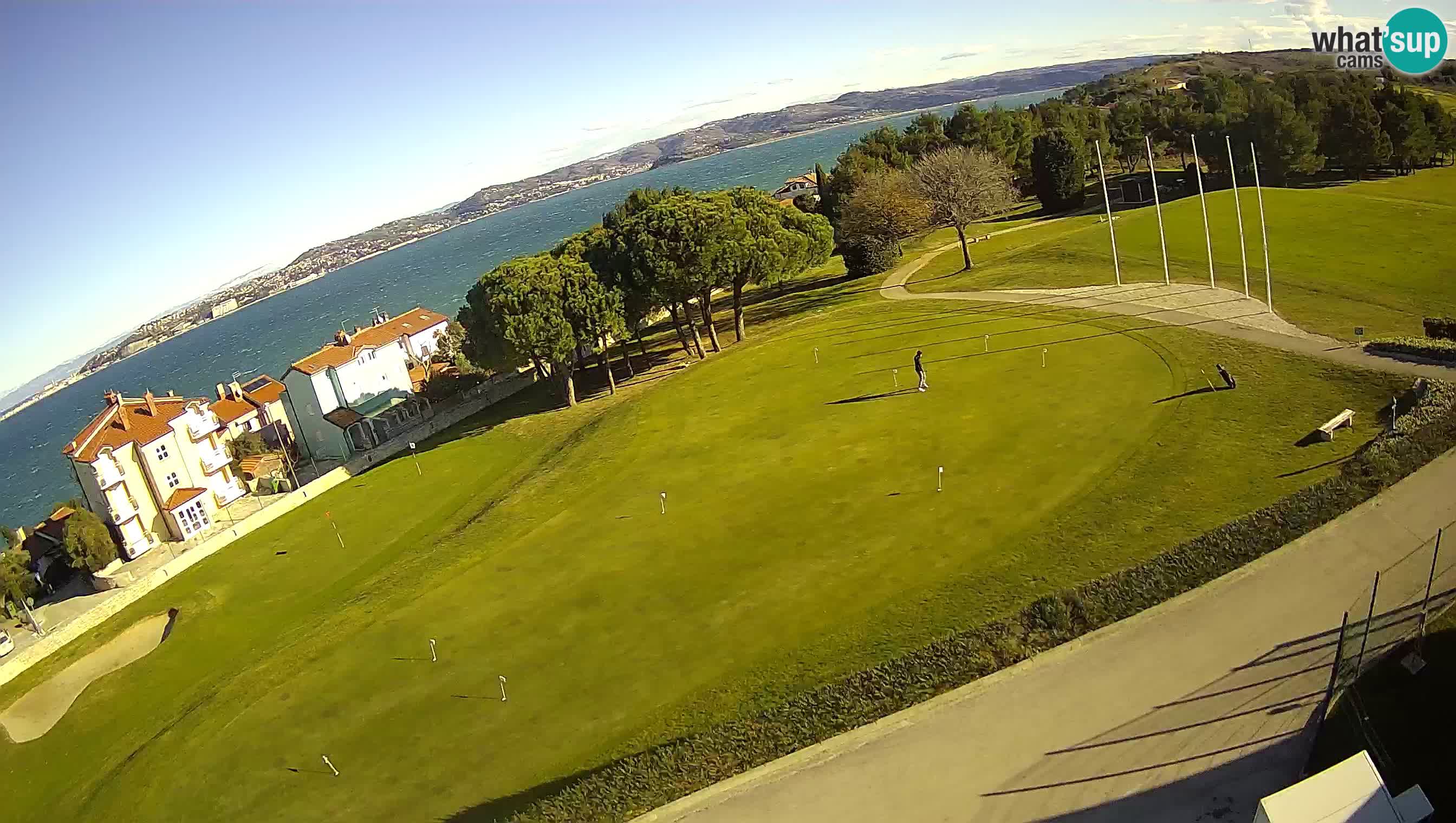 Golf Adriatic Live webcam Savudrija – Rezidencija Skiper – Istria – Croazia