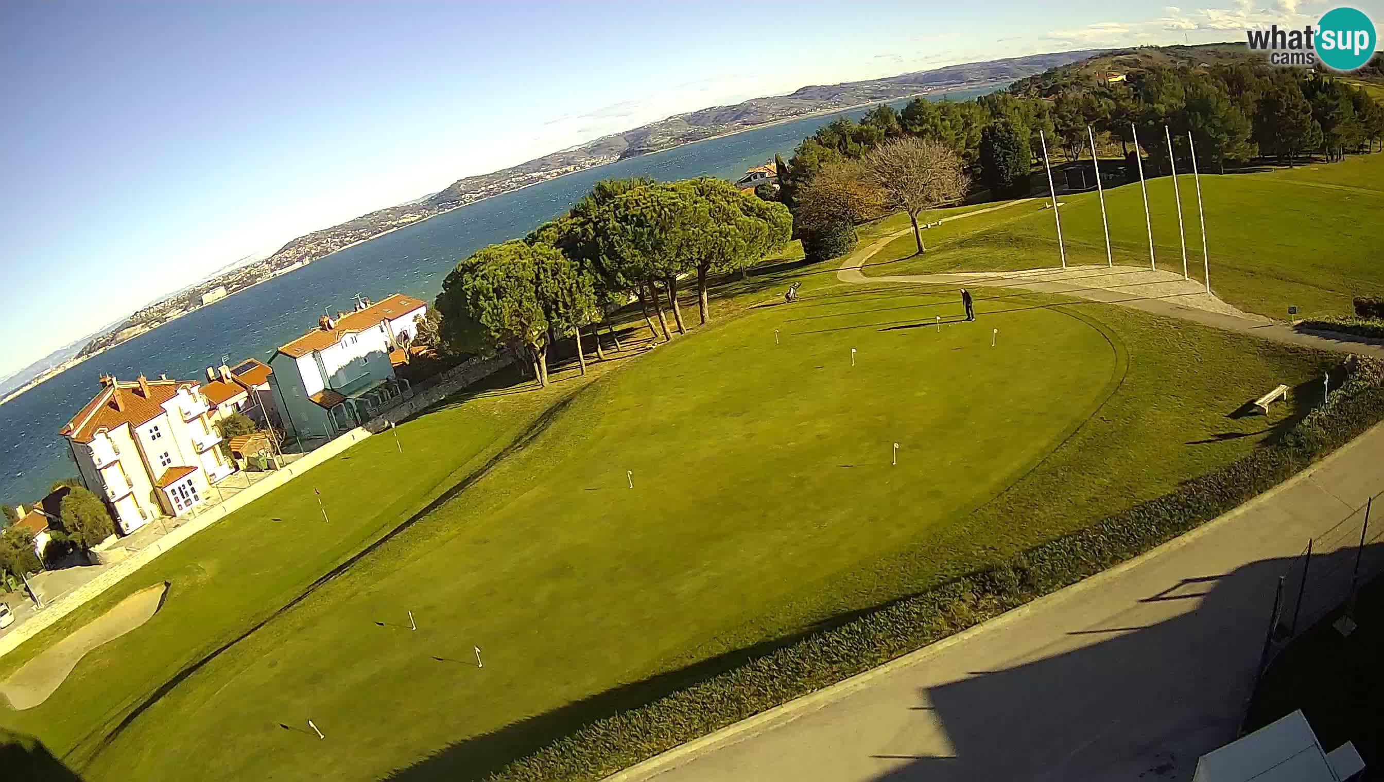 Golf Adriatic Live webcam Savudrija – Rezidencija Skiper – Istria – Croatia