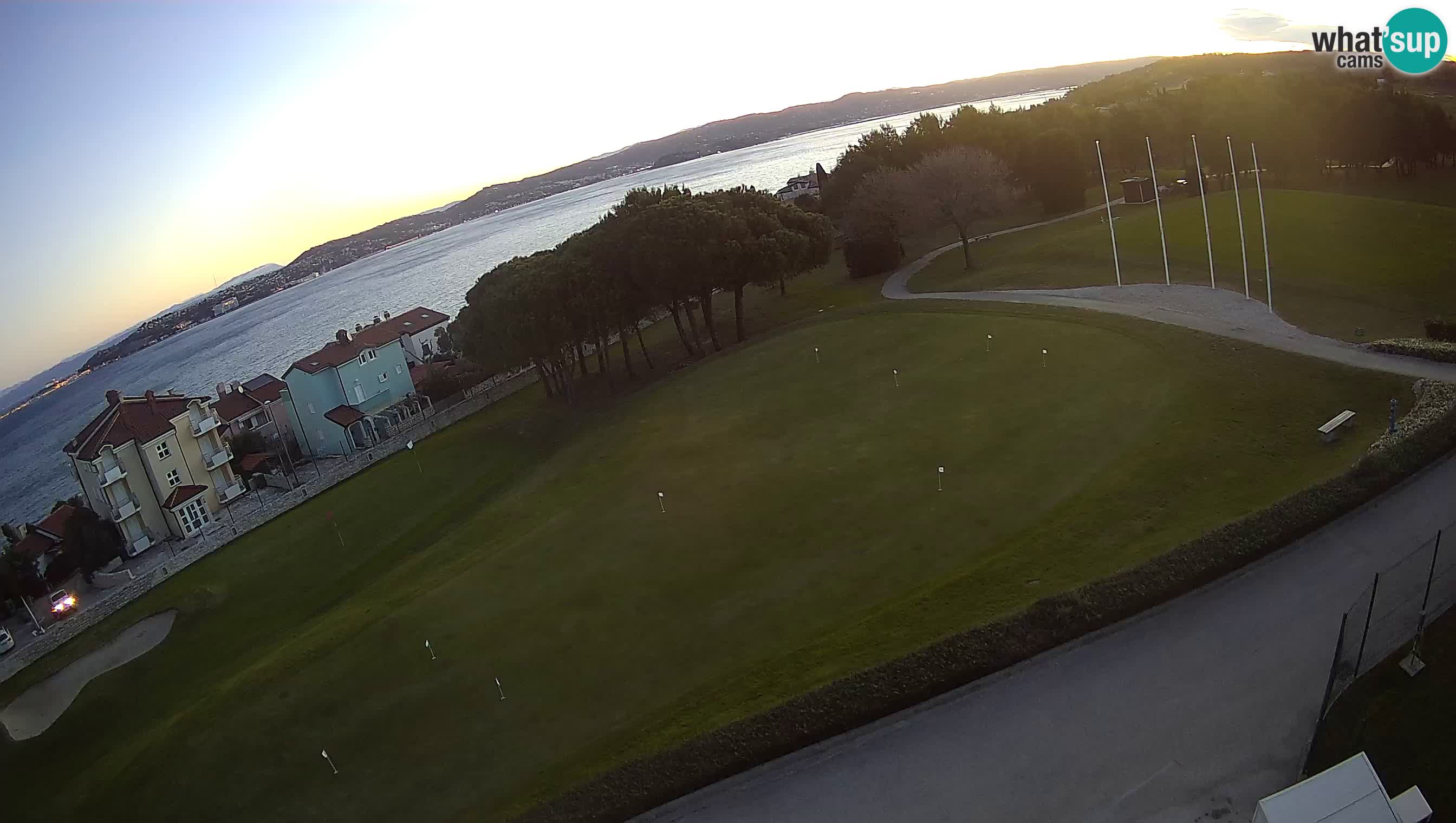 Golf Adriatic Cámara web en vivo Savudrija – Rezidencija Skiper – Istria – Croacia