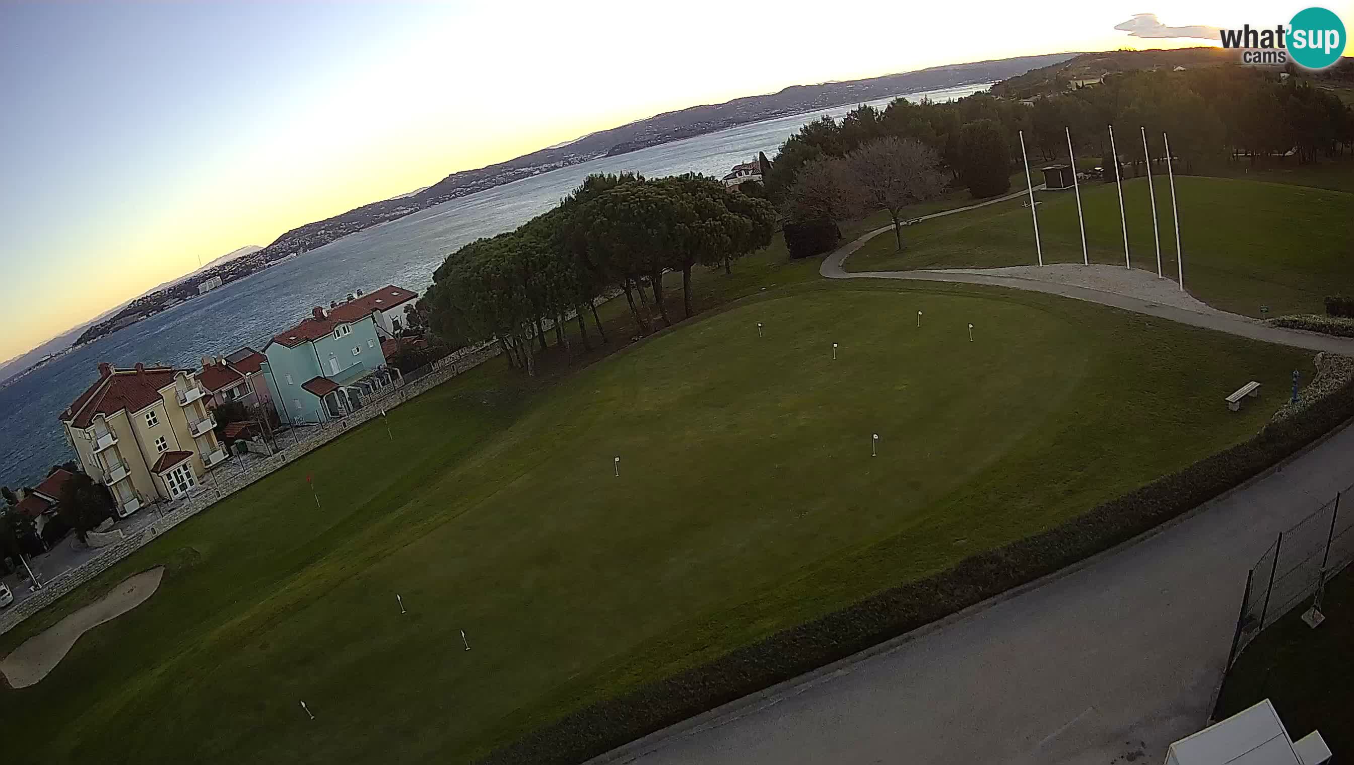 Golf Adriatic Live webcam Savudrija – Rezidencija Skiper – Istria – Croatia