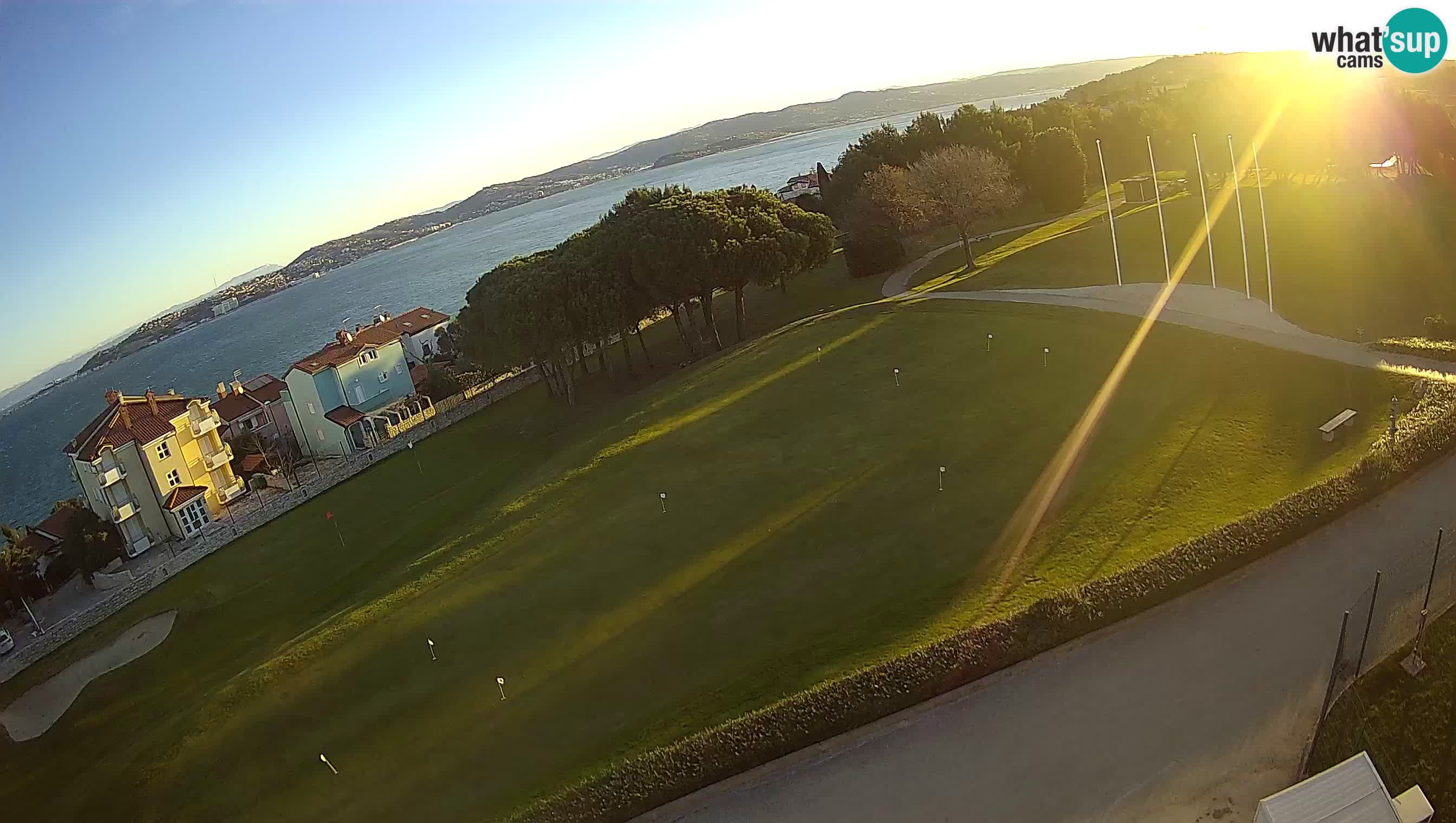 Golf Adriatic Cámara web en vivo Savudrija – Rezidencija Skiper – Istria – Croacia