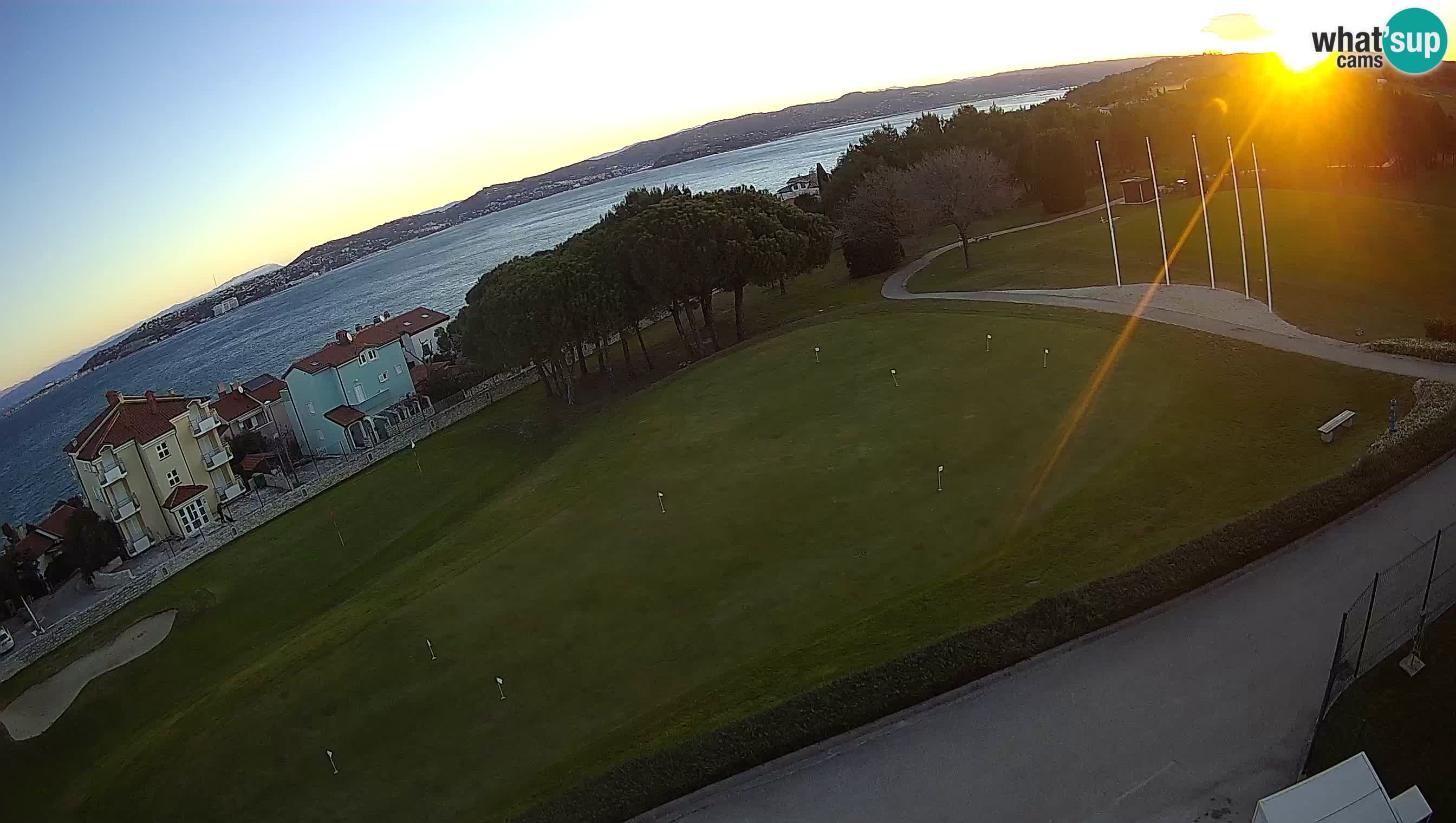 Golf Adriatic Live webcam Savudrija – Rezidencija Skiper – Istria – Croatia