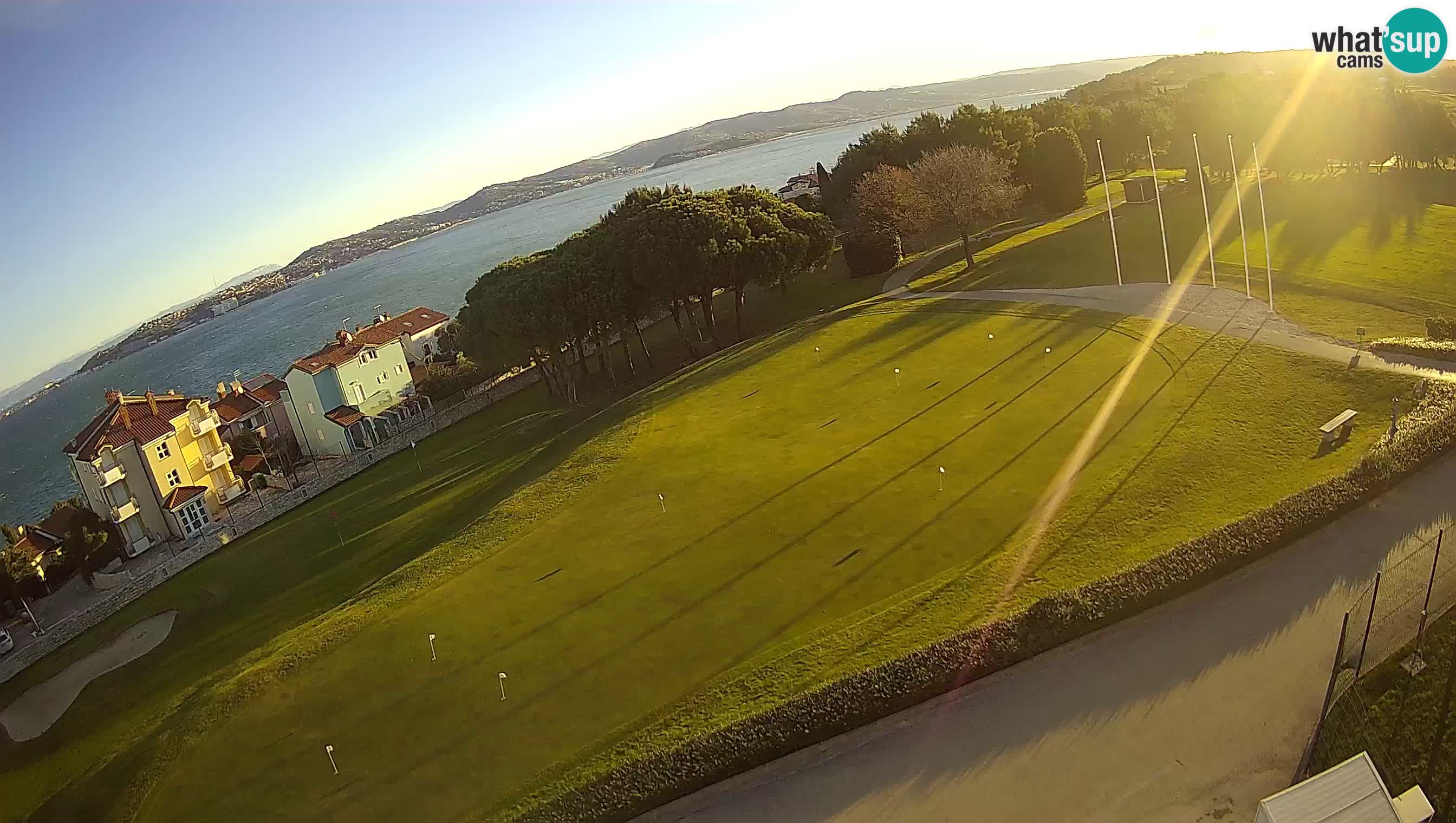 Golf Adriatic Live webcam Savudrija – Rezidencija Skiper – Istria – Croatia