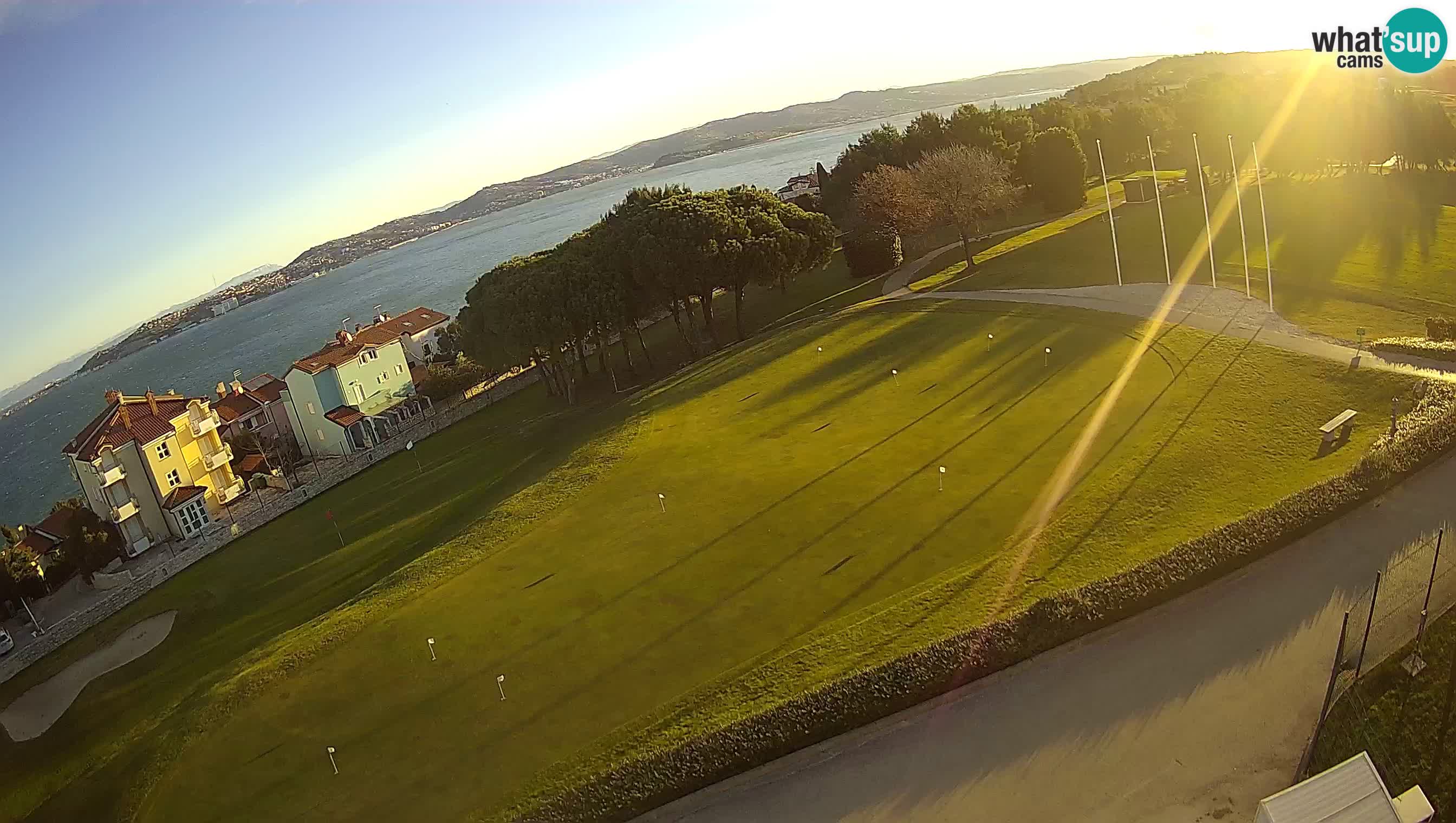 Golf Adriatic Cámara web en vivo Savudrija – Rezidencija Skiper – Istria – Croacia