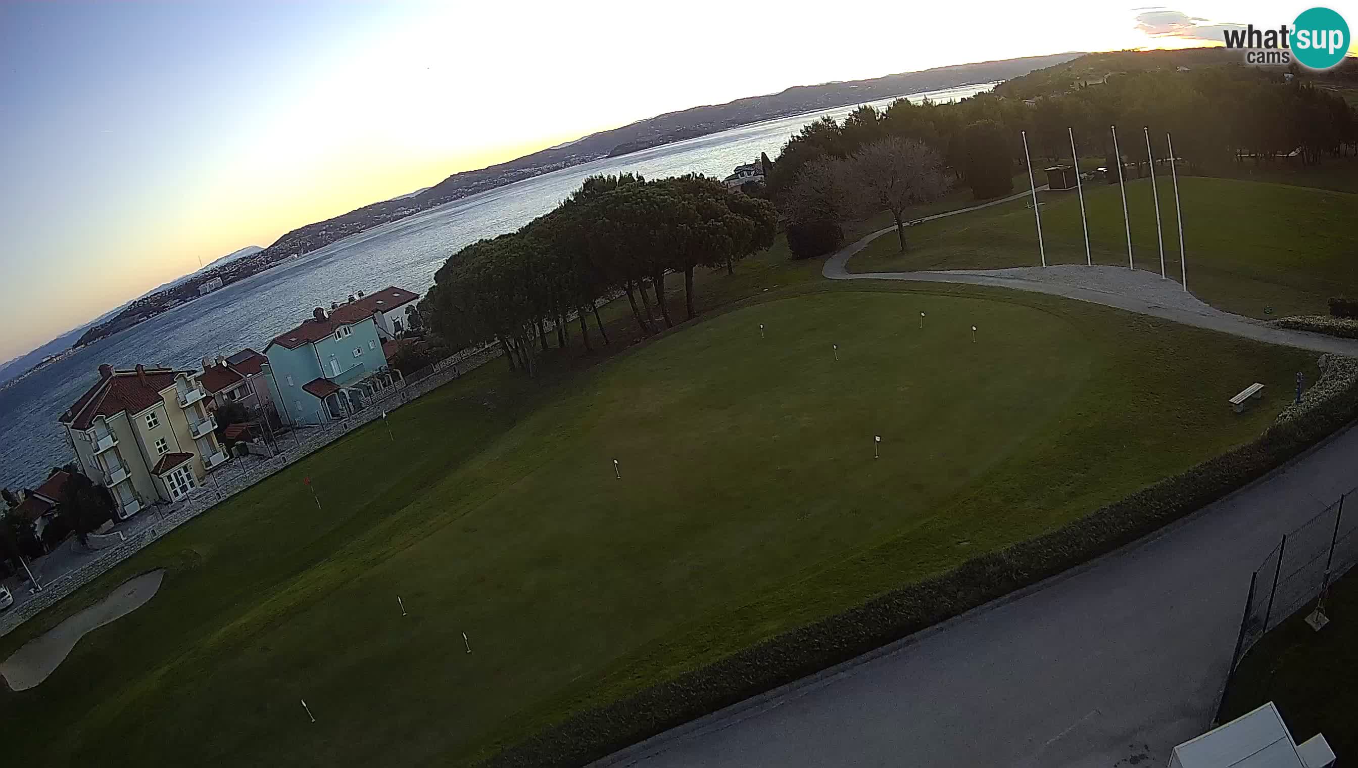 Golf Adriatic Live webcam Savudrija – Rezidencija Skiper – Istria – Croatia