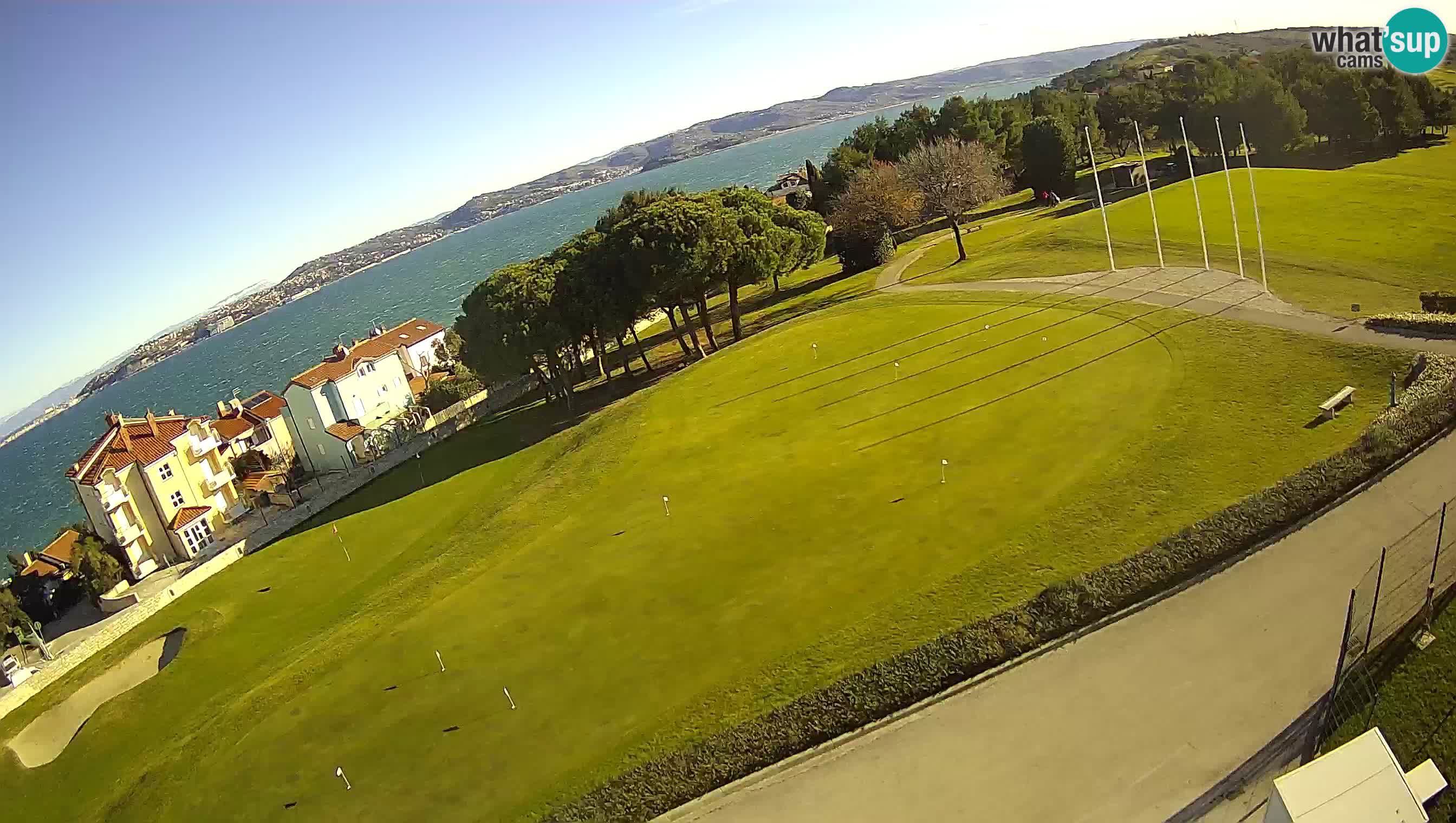 Golf Adriatique Webcam en direct Savudrija – Rezidencija Skiper – Istrie – Croatie