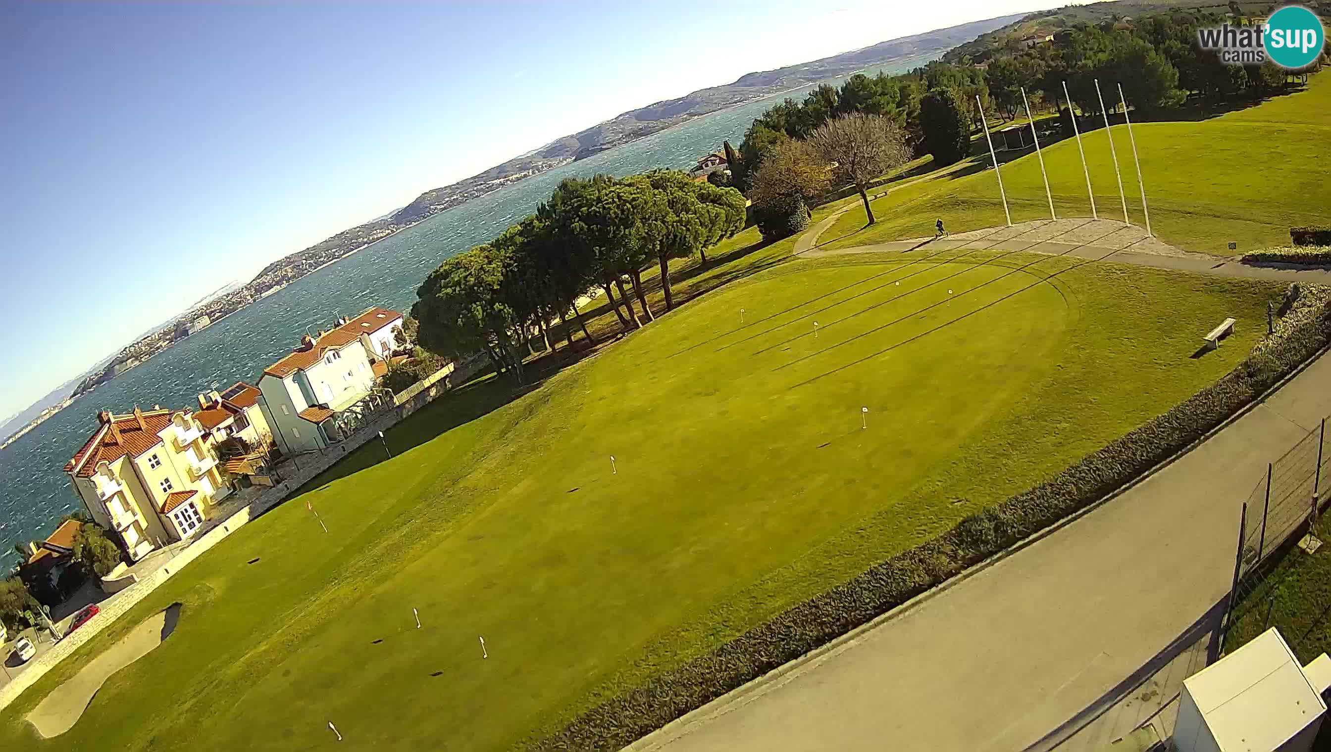 Golf Adriatique Webcam en direct Savudrija – Rezidencija Skiper – Istrie – Croatie