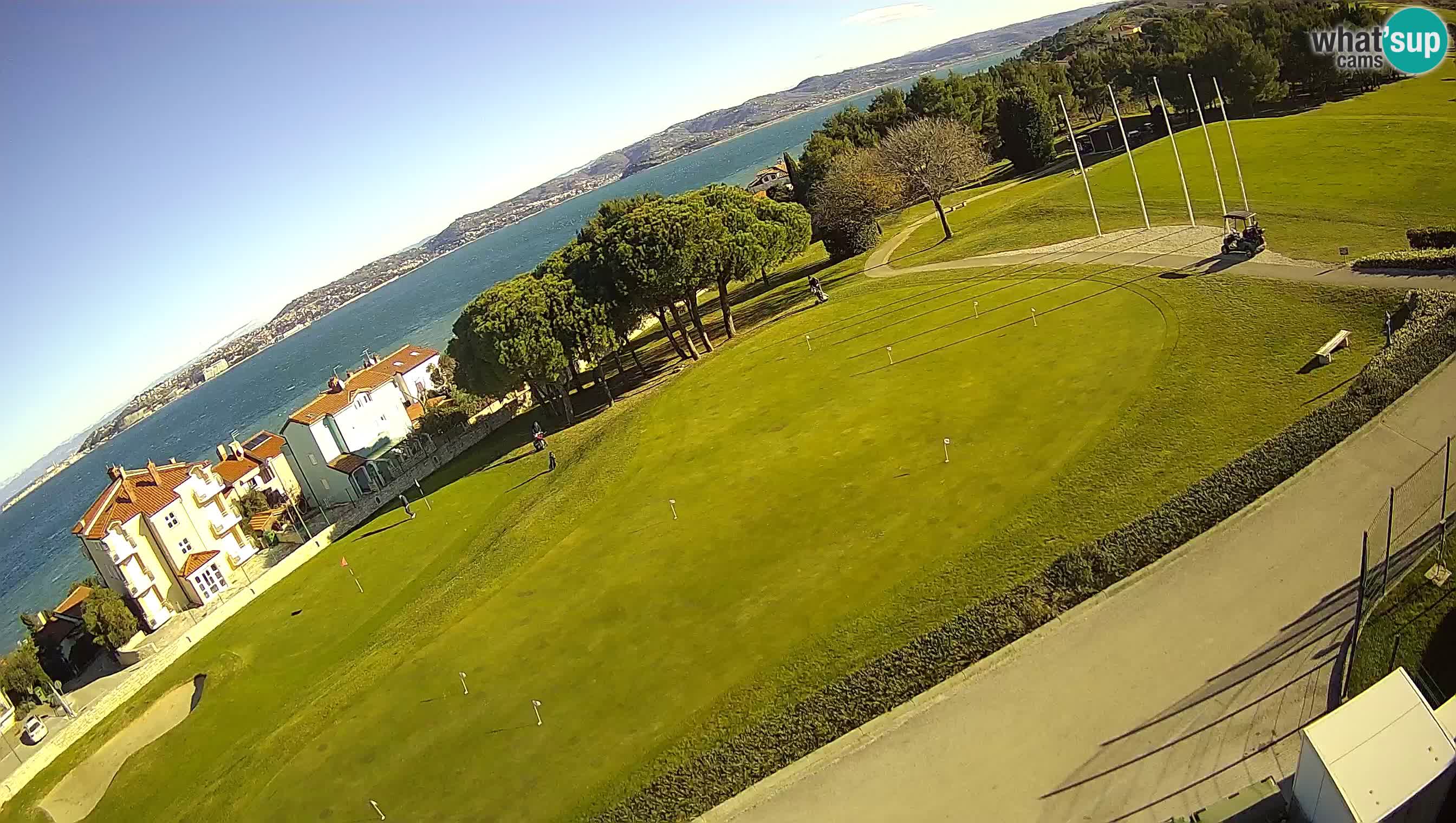 Golf Adriatic Live webcam Savudrija – Rezidencija Skiper – Istria – Croatia