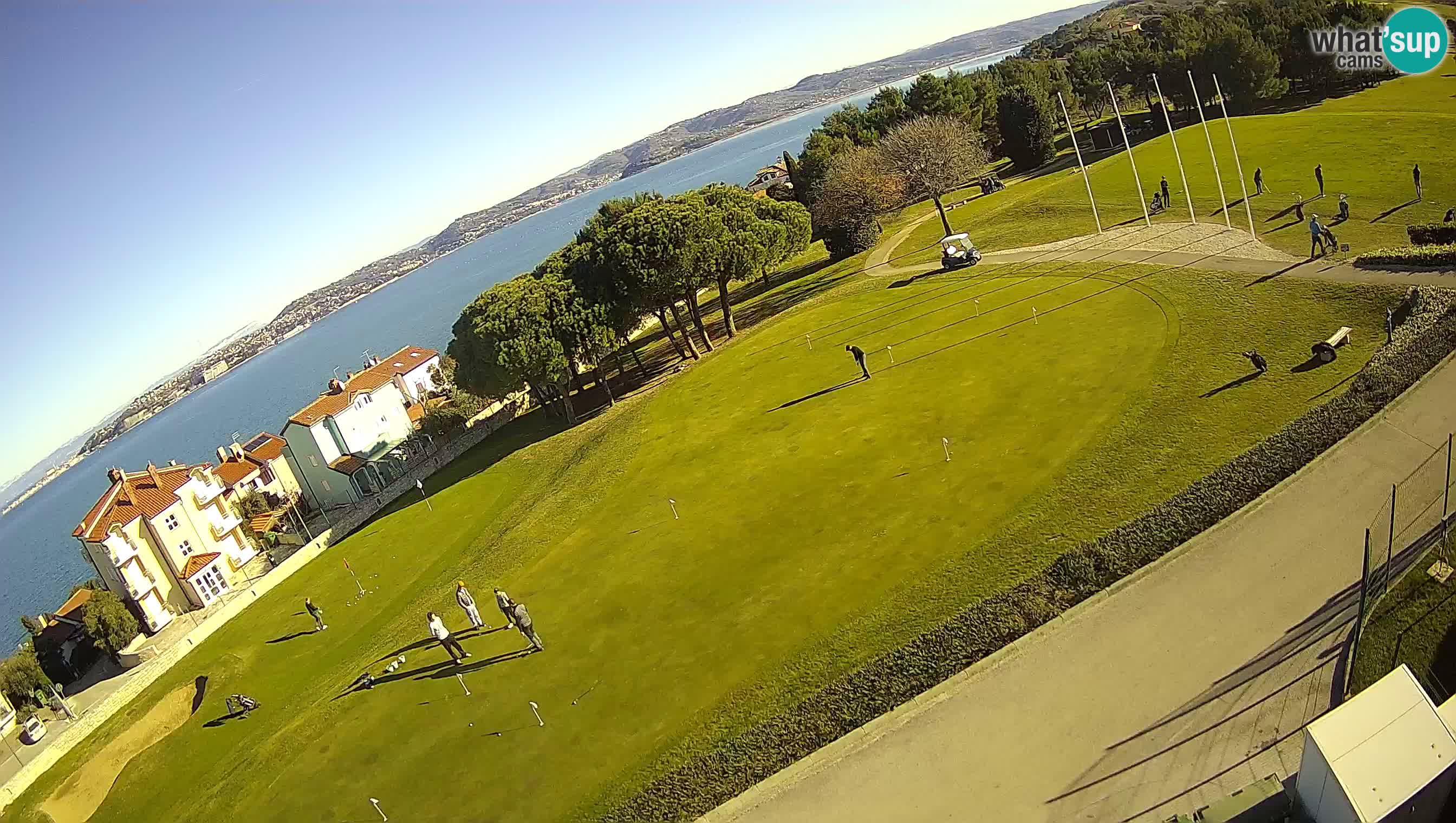 Golf Adriatic Live webcam Savudrija – Rezidencija Skiper – Istria – Croatia