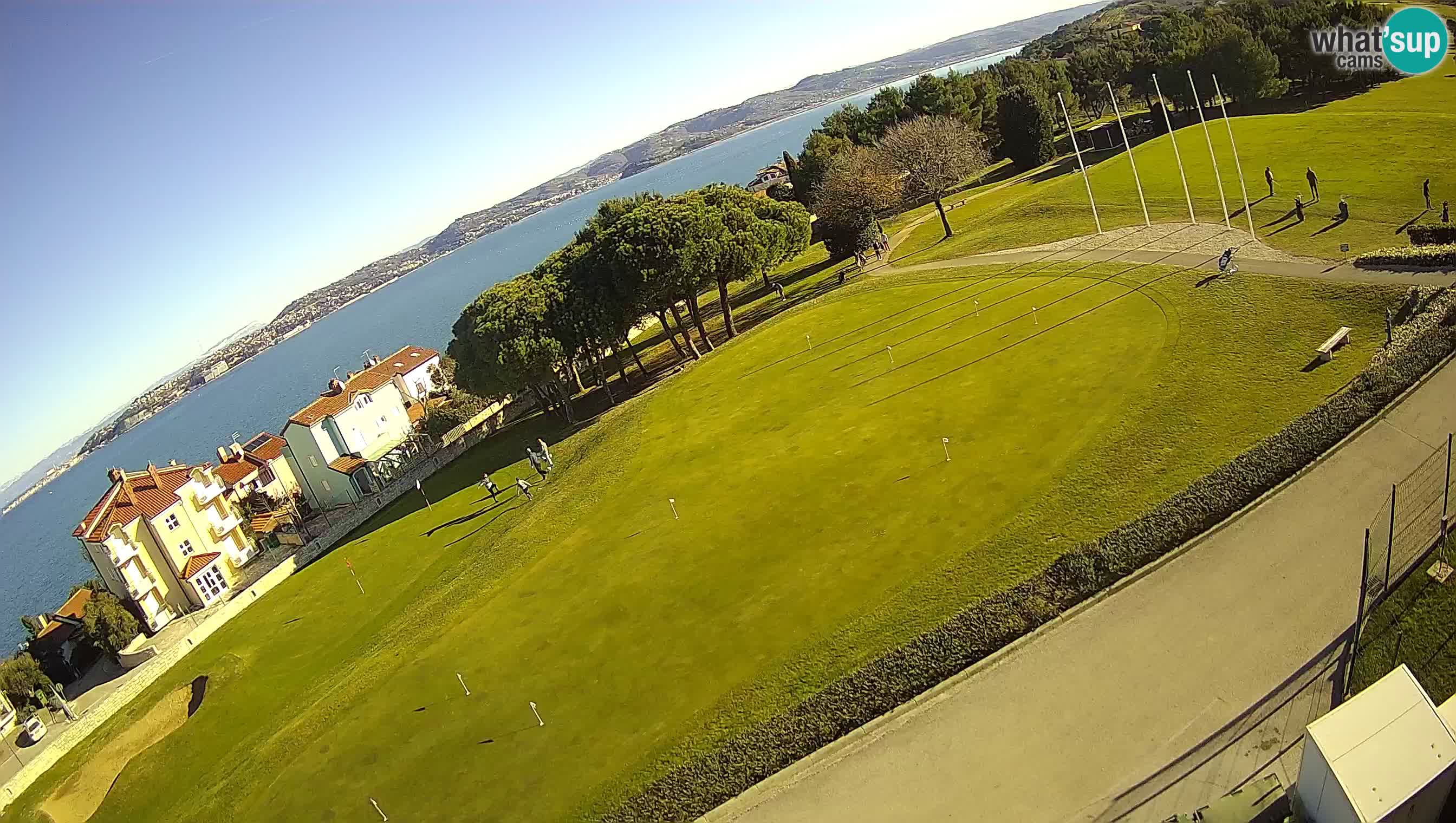 Golf Adriatic Live webcam Savudrija – Rezidencija Skiper – Istria – Croatia