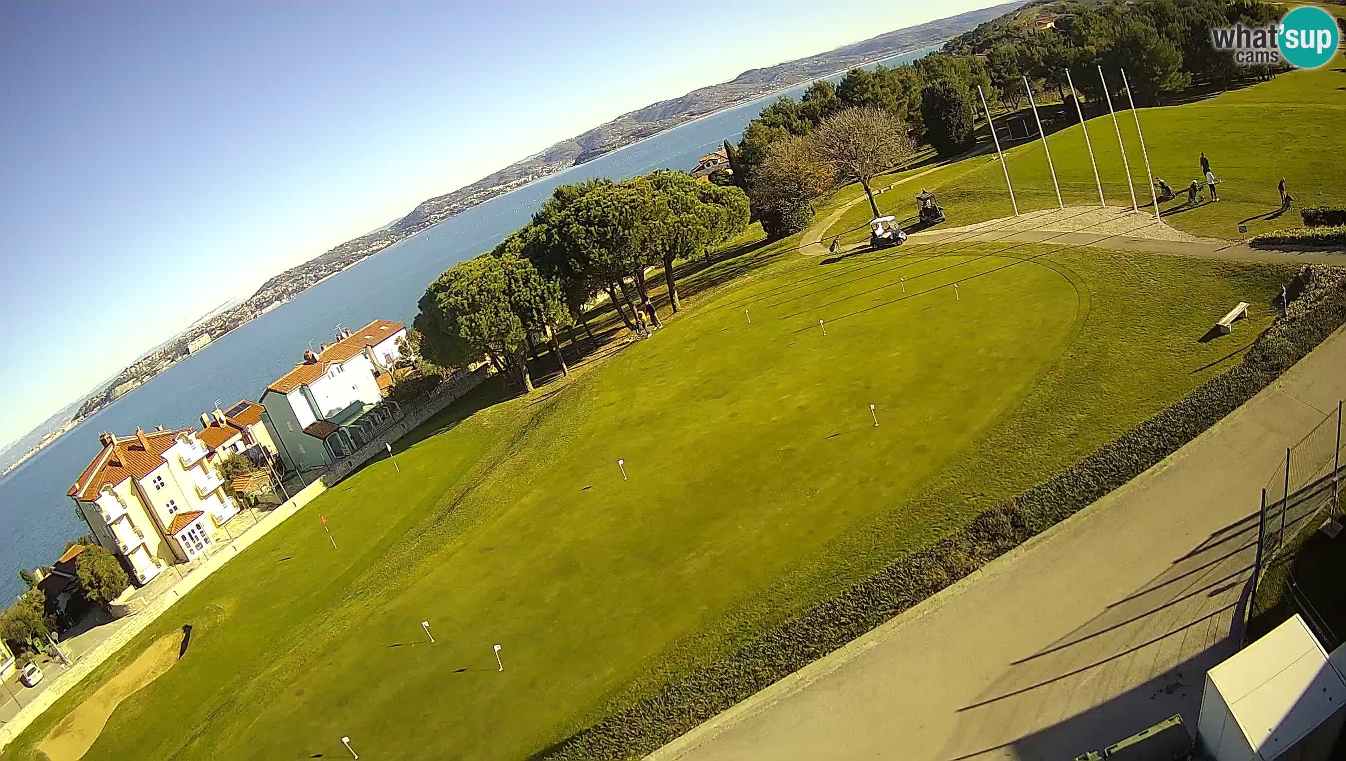 Golf Adriatic Live webcam Savudrija – Rezidencija Skiper – Istria – Croatia