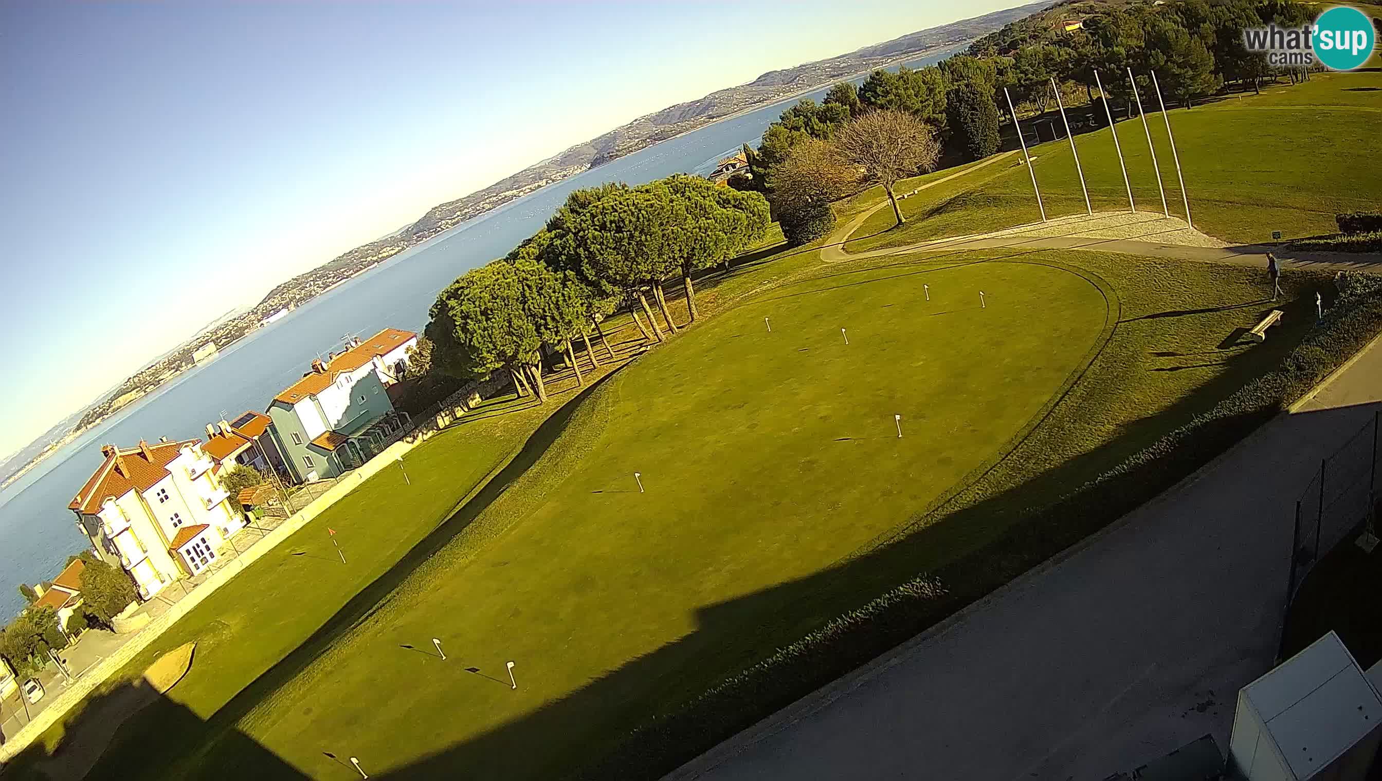 Golf Adriatique Webcam en direct Savudrija – Rezidencija Skiper – Istrie – Croatie