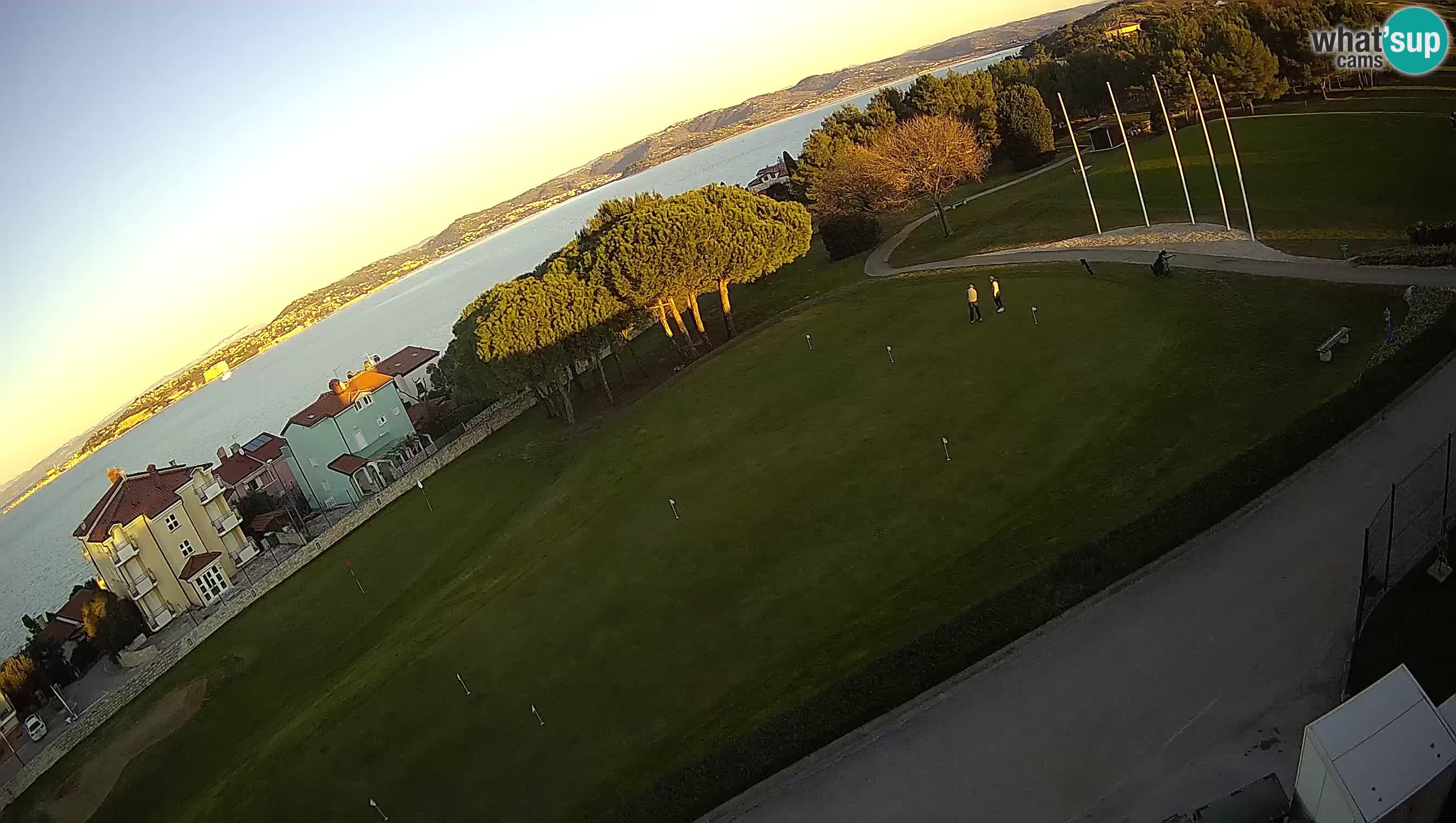 Golf Adriatic Live webcam Savudrija – Rezidencija Skiper – Istria – Croatia