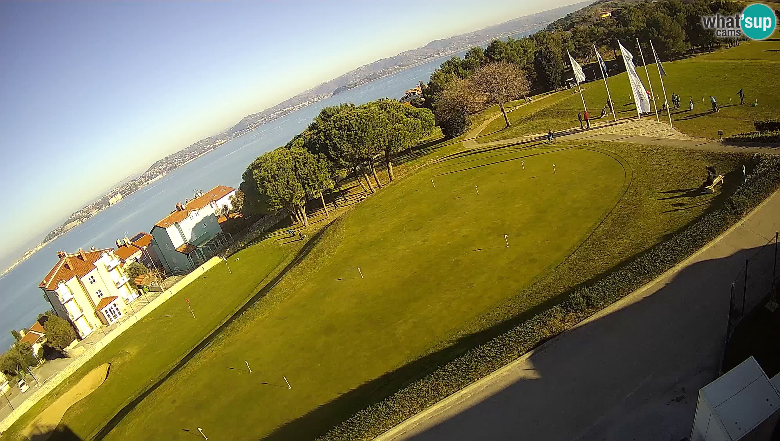 Golf Adriatic Live webcam Savudrija – Rezidencija Skiper – Istria – Croazia