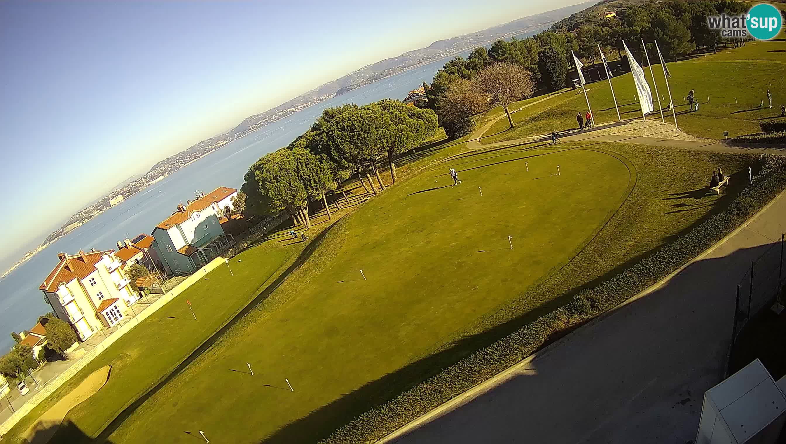 Golf Adriatic Live webcam Savudrija – Rezidencija Skiper – Istria – Croazia